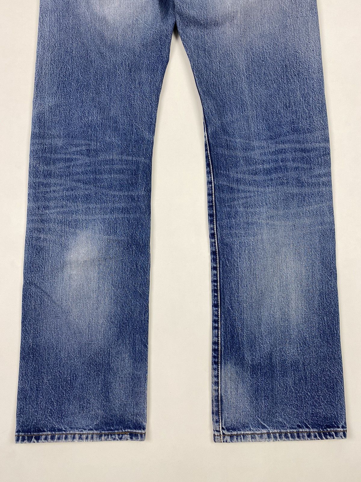 Levi's Y2K Distressed Levi’s 501 Washed Denim Pants 31X34 Size US 31 - 13 Thumbnail