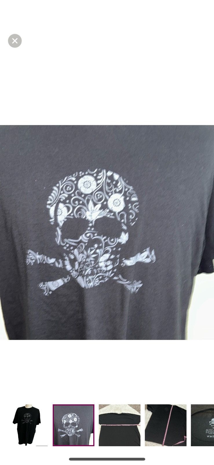SSUR Ssur XL skull T shirt Size US XL / EU 56 / 4 - 5 Thumbnail