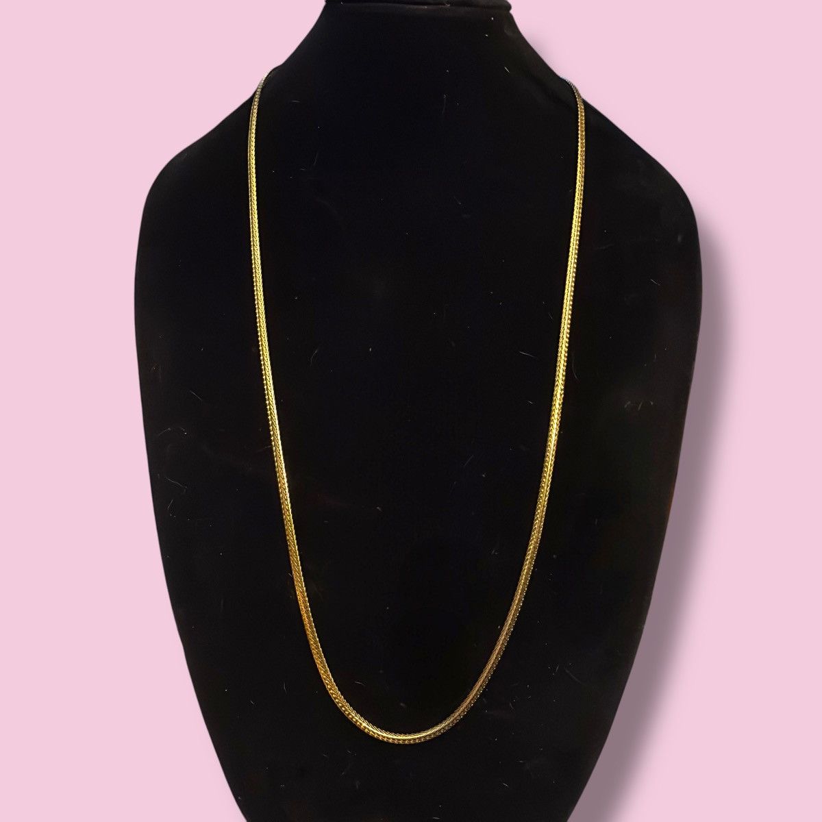 Other Long gold tone wheat chain necklace Size ONE SIZE - 1 Thumbnail