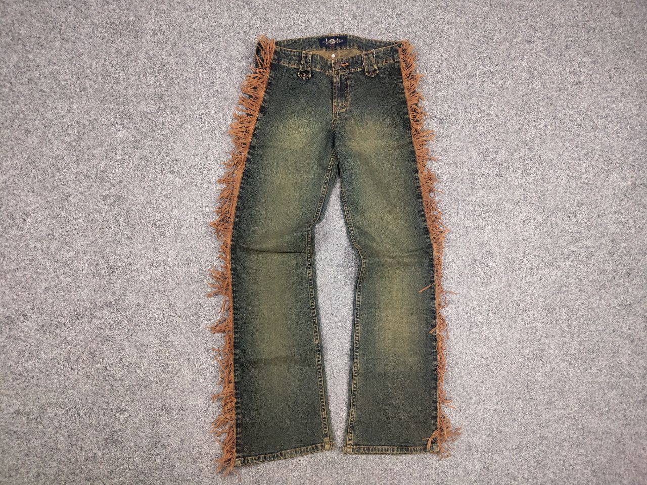 If Six Was Nine Vintage if six was nine style Faded denim Jeans Y2K l.g.b. Size US 30 / EU 46 - 6 Thumbnail