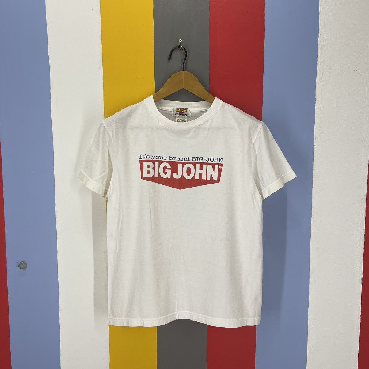 Big John BIG JOHN Crew Neck T Shirt #1754/07 Size US S / EU 44-46 / 1 - 1 Thumbnail