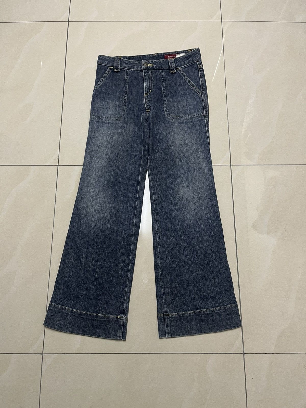 Tornado Mart Flare jeans Hush hush baggy low rise baker pant wideleg F1 Size US 30 / EU 46 - 2 Thumbnail