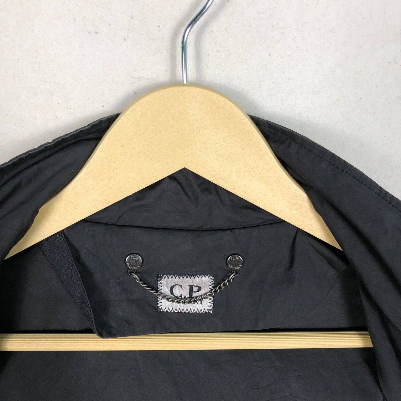C.P. Company Vintage C.P. Company Shell Goggle Jacket - Black Size M Size US M / EU 48-50 / 2 - 11 Thumbnail