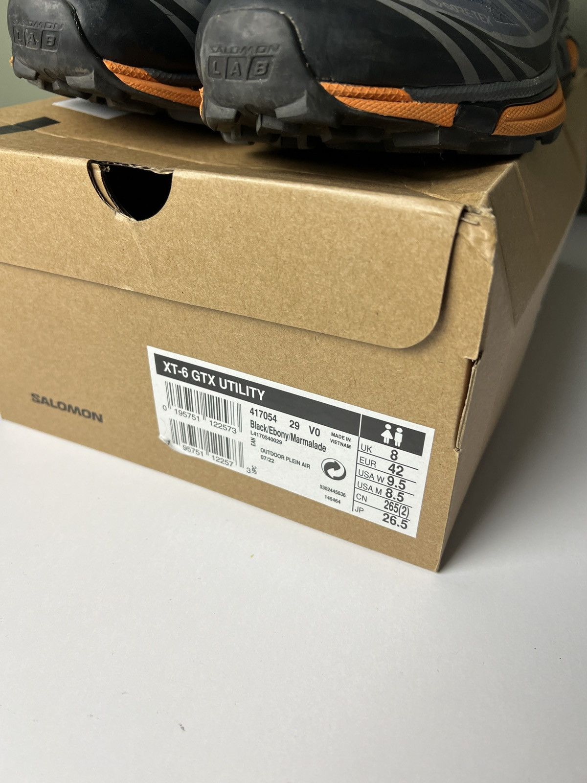 Goretex SALOMON XT-6 GORE-TEX UTILITY Size US 9.5 / EU 42-43 - 8 Thumbnail