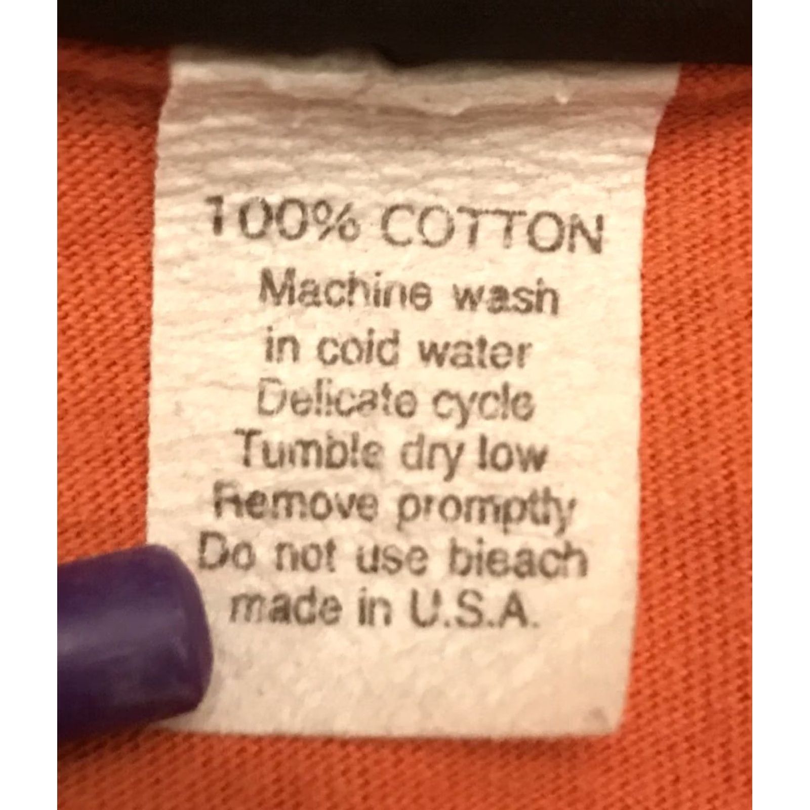 Harley Davidson Harley-Davidson T-Shirt Mens 2X Orange Crew Neck Short Sleeve USA Motorcycle Biker 919 Distinctive Graphic USA Made Grand Size US XXL / EU 58 / 5 - 4 Thumbnail