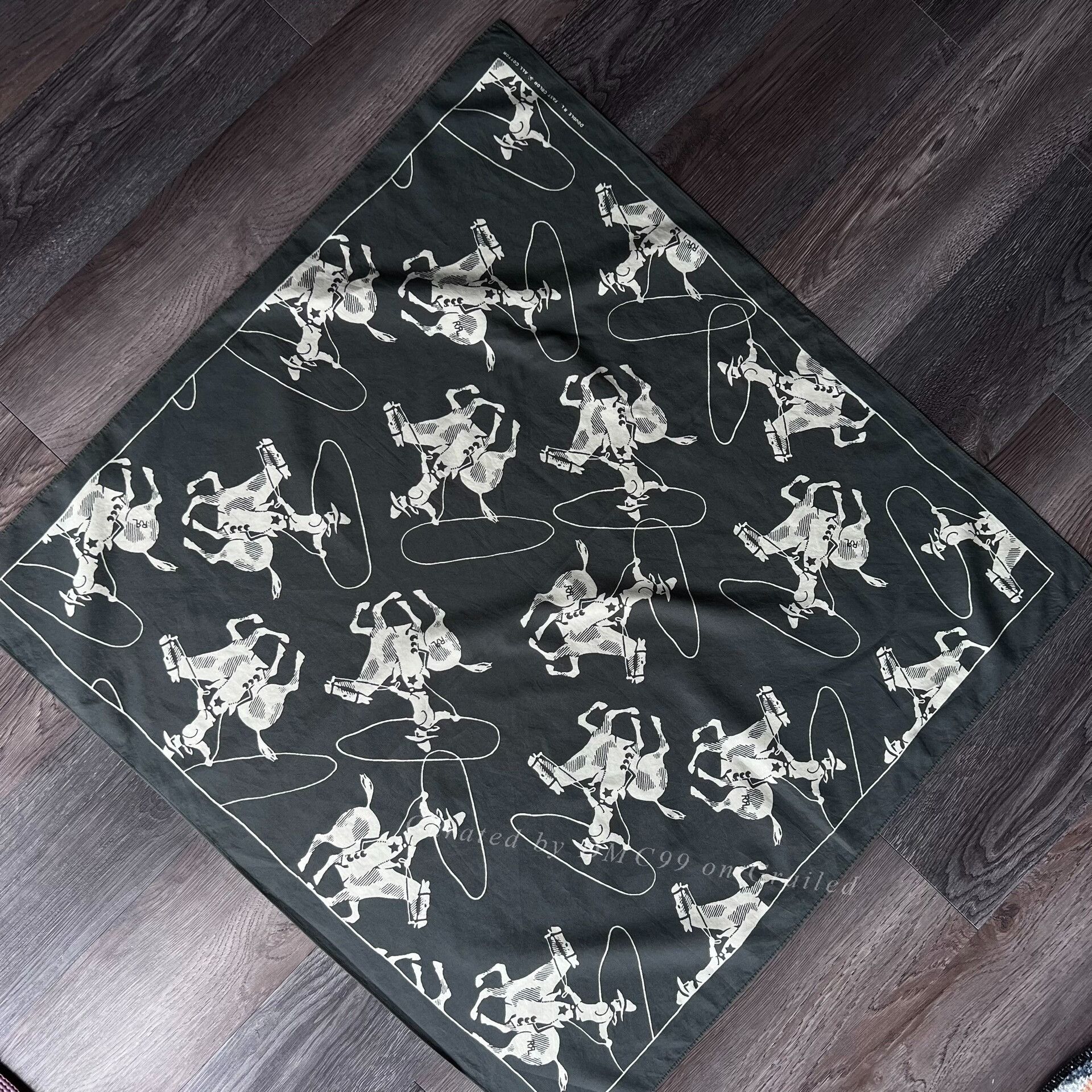 RRL Ralph Lauren RRL Vintage Western Cowboy Bandana Size ONE SIZE - 1 Thumbnail