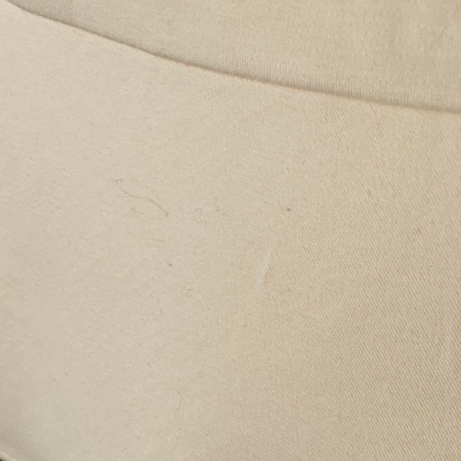 Brunello Cucinelli M Cream Cotton Blend Short Sleeve Peplum Casual Top Size M / US 6-8 / IT 42-44 - 5 Thumbnail