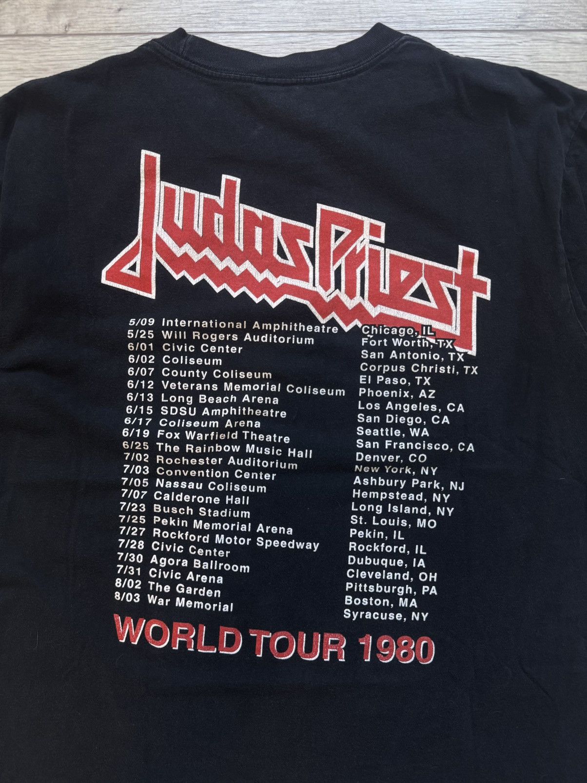 Judas Priest Judas Priest British steel 1980 Vintage Shirt Size US L / EU 52-54 / 3 - 4 Thumbnail