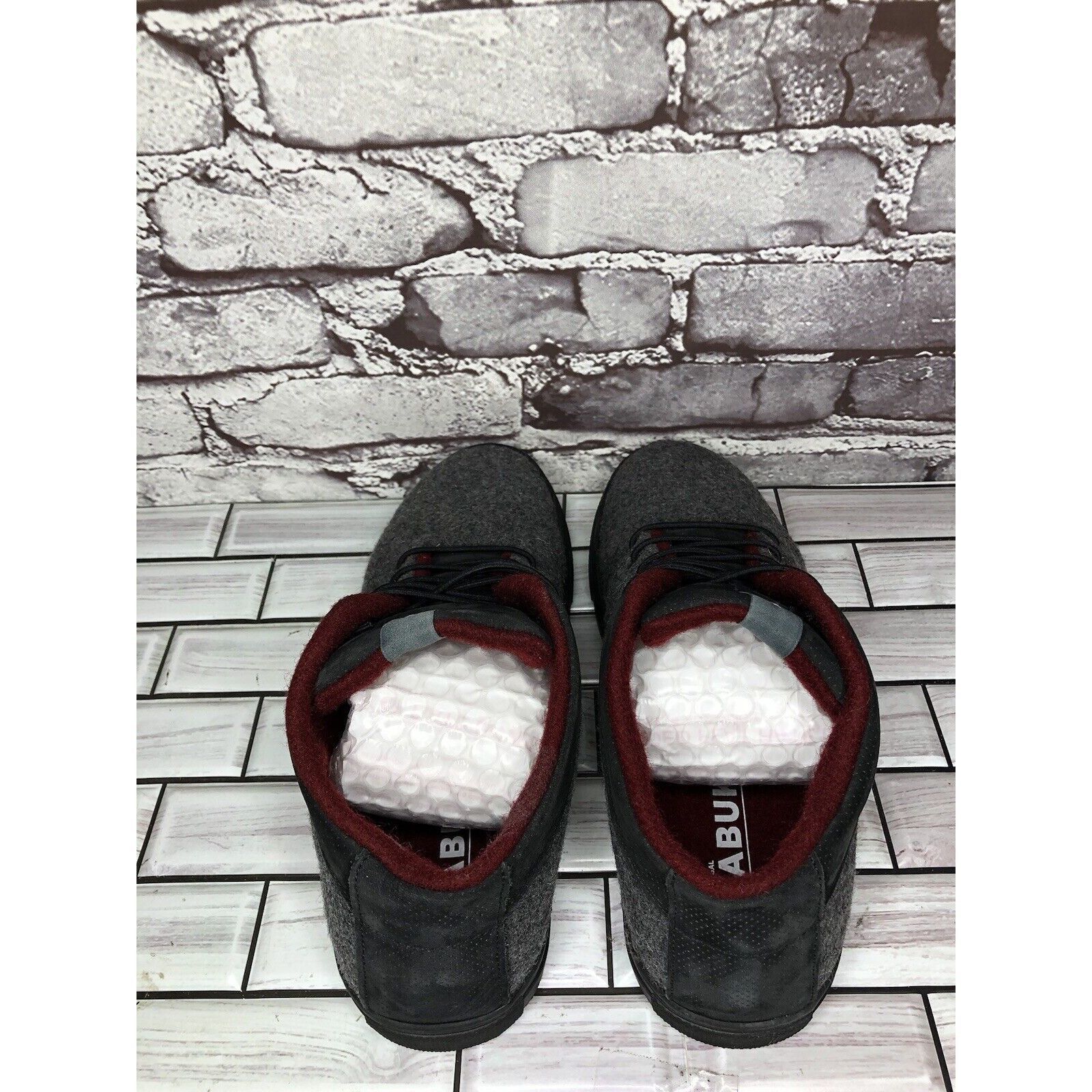 Other Baabuk Sky Wooler Gray High Top Wool Fabric Sneakers Shoes M Size US 9 / EU 42 - 5 Thumbnail