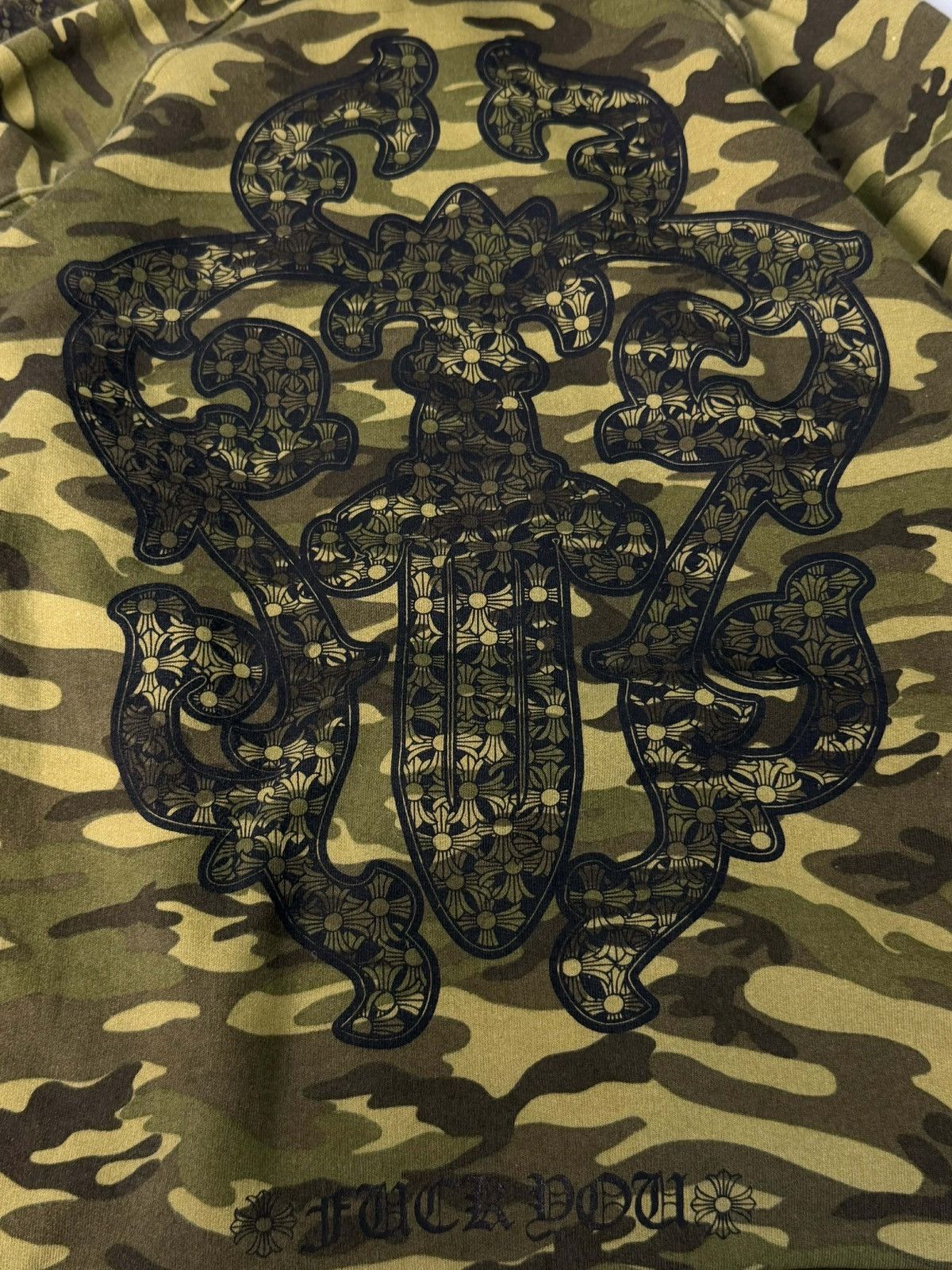 Chrome Hearts Chrome Hearts Camo Thermal Lined Zip Up Hoodie Size US M / EU 48-50 / 2 - 7 Thumbnail
