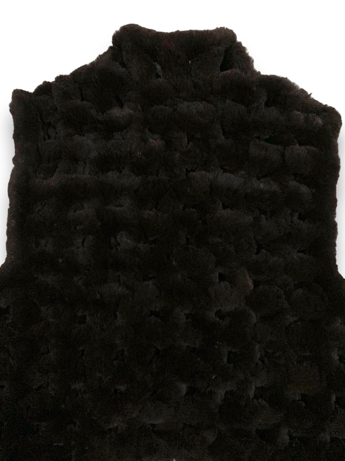Le Grande Bleu (L.G.B.) Japanese Brand Dark Brown Fox Fur Vest like If Six Was Nine Size US S / EU 44-46 / 1 - 11 Thumbnail
