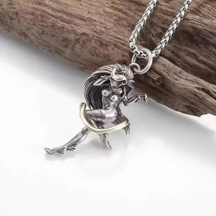Jewelry Seductive Girl Pendant Necklaces Size ONE SIZE - 1 Thumbnail