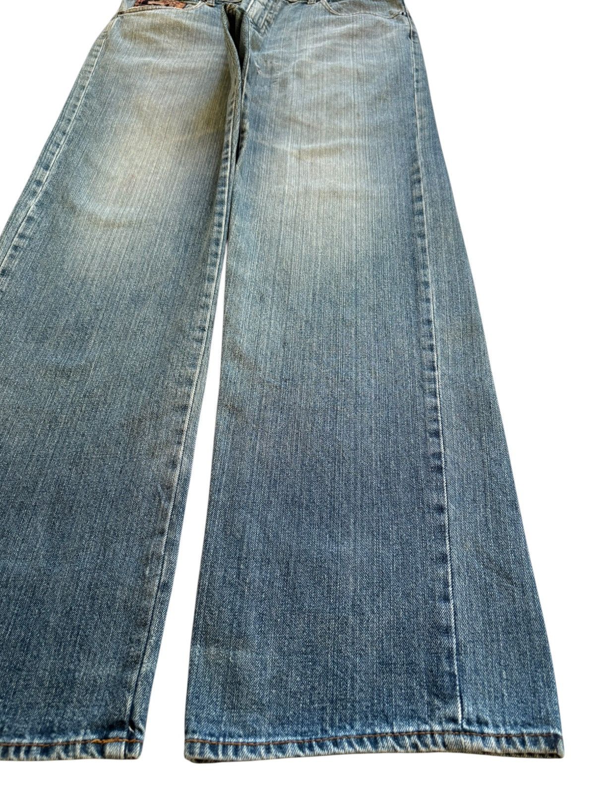 Japanese Brand Vintage Japanese Brand Sugoi Embroidery Mud Wash Baggy Jeans Size US 34 / EU 50 - 7 Thumbnail