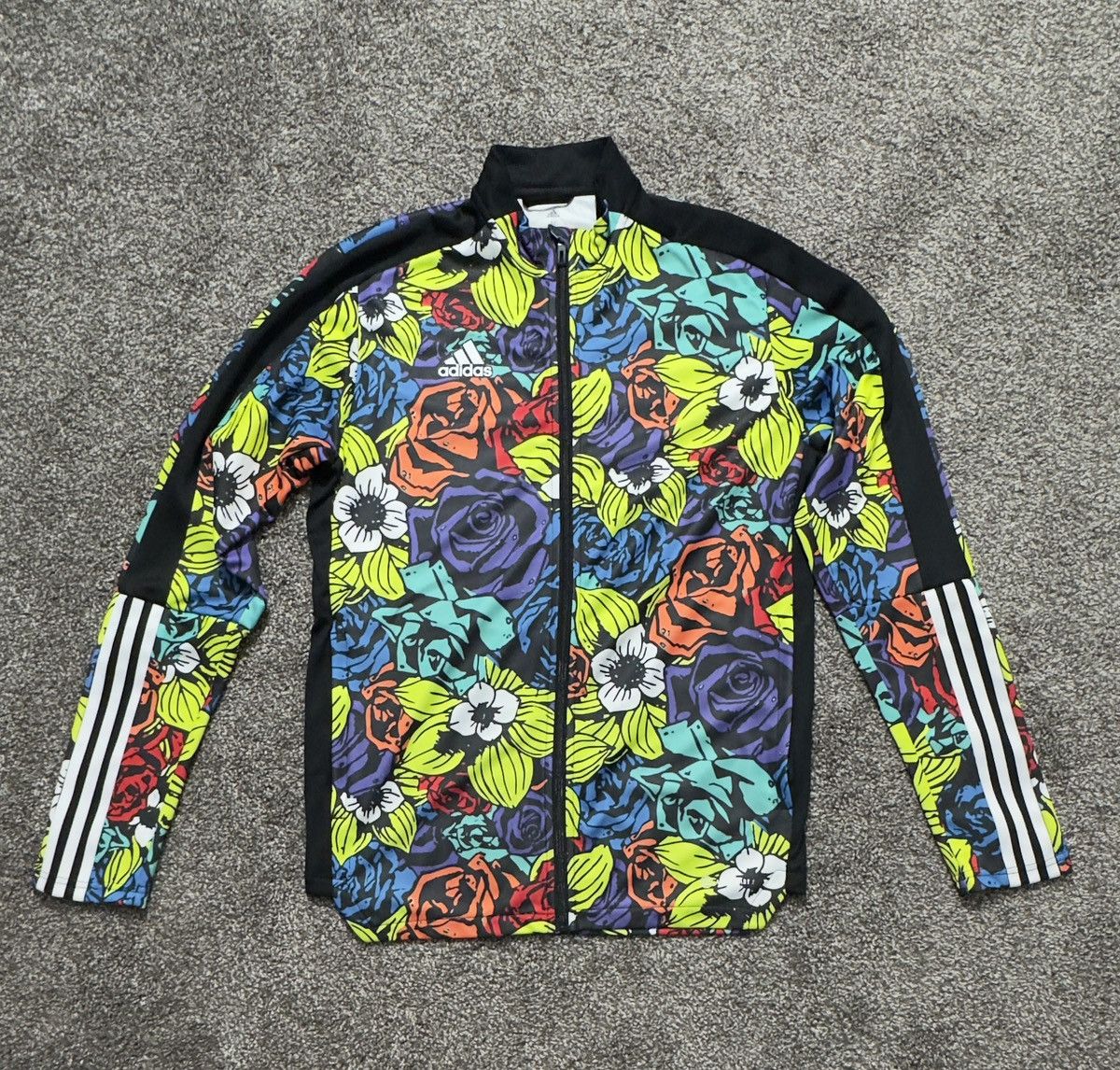Adidas New multi color Adidas track jacket size M Size US M / EU 48-50 / 2 - 2 Thumbnail