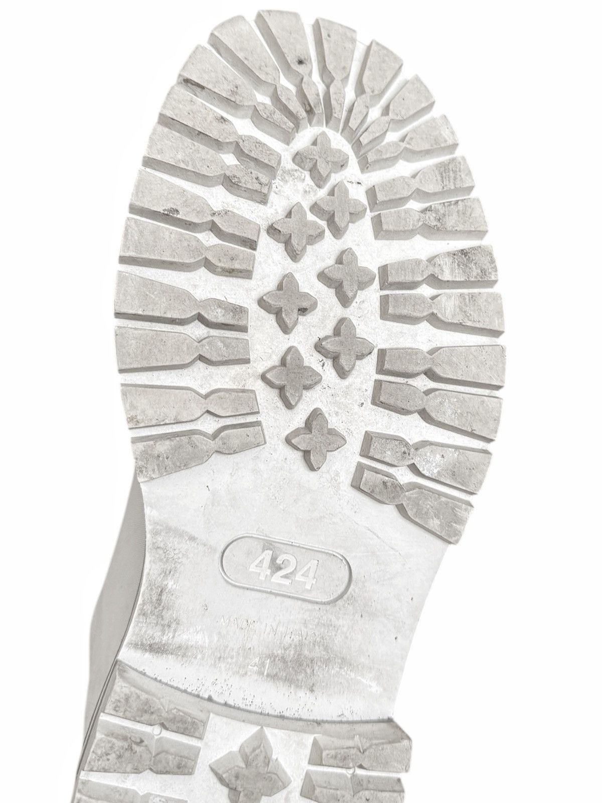 424 Marathon Draped Boot White Size US 8 / EU 41 - 8 Thumbnail