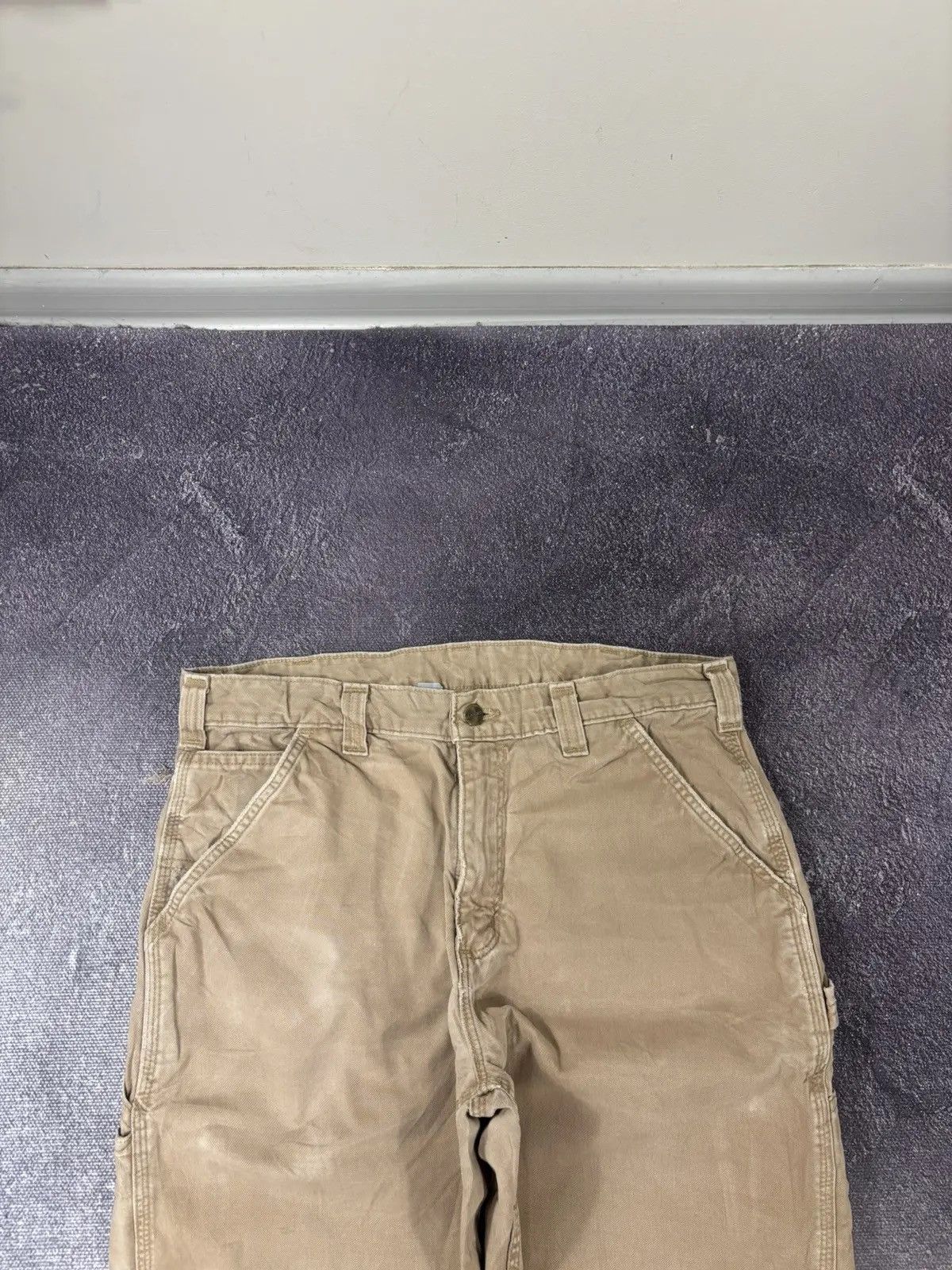 Carhartt × Vintage Vintage Carhartt Y2K Relaxed Fit Hype Carpenter Baggy Pants Size US 34 / EU 50 - 9 Thumbnail