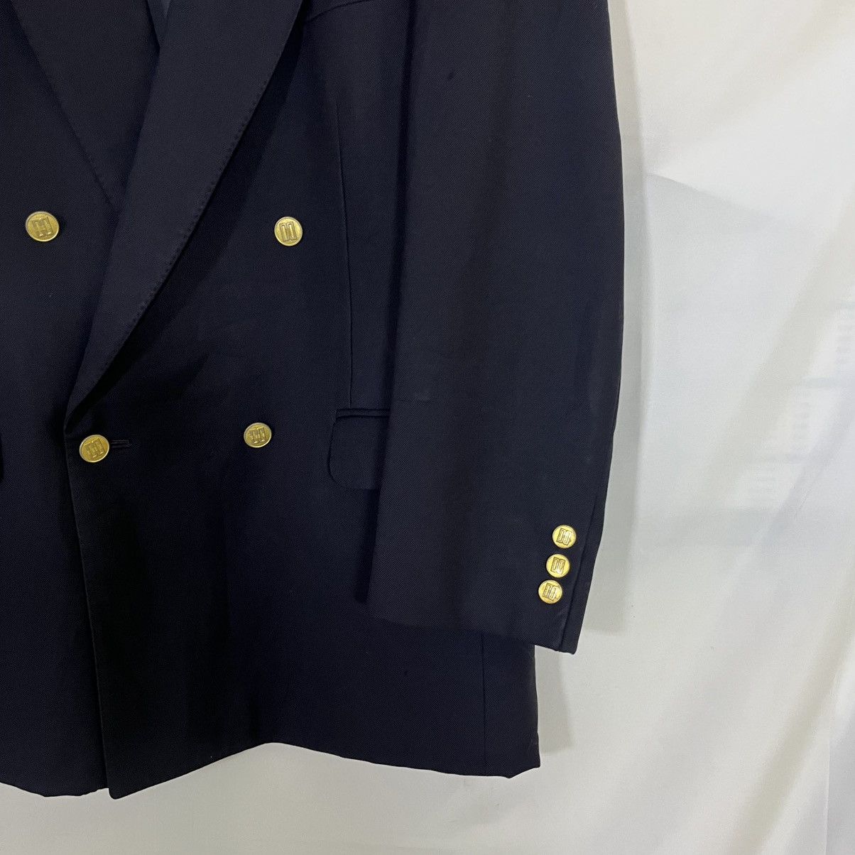 DAKS VINTAGE DAKS LONDON DOUBLE BREASTED COAT BLAZER Size US L / EU 52-54 / 3 - 3 Thumbnail