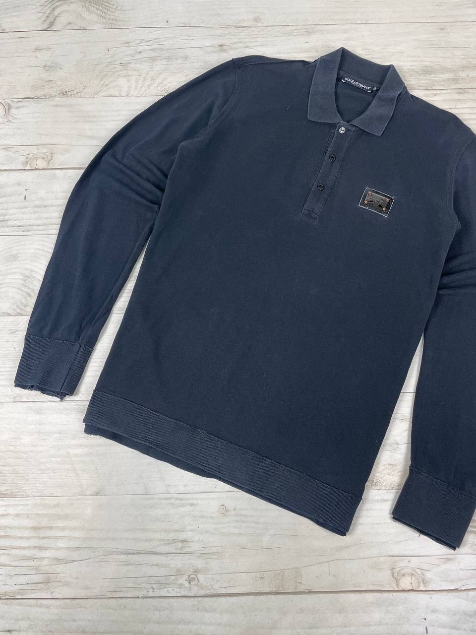 Dolce & Gabbana Dolce Gabbana Long Sleeve Polo Shirt Gym Collection Y2K Size US XL / EU 56 / 4 - 3 Thumbnail