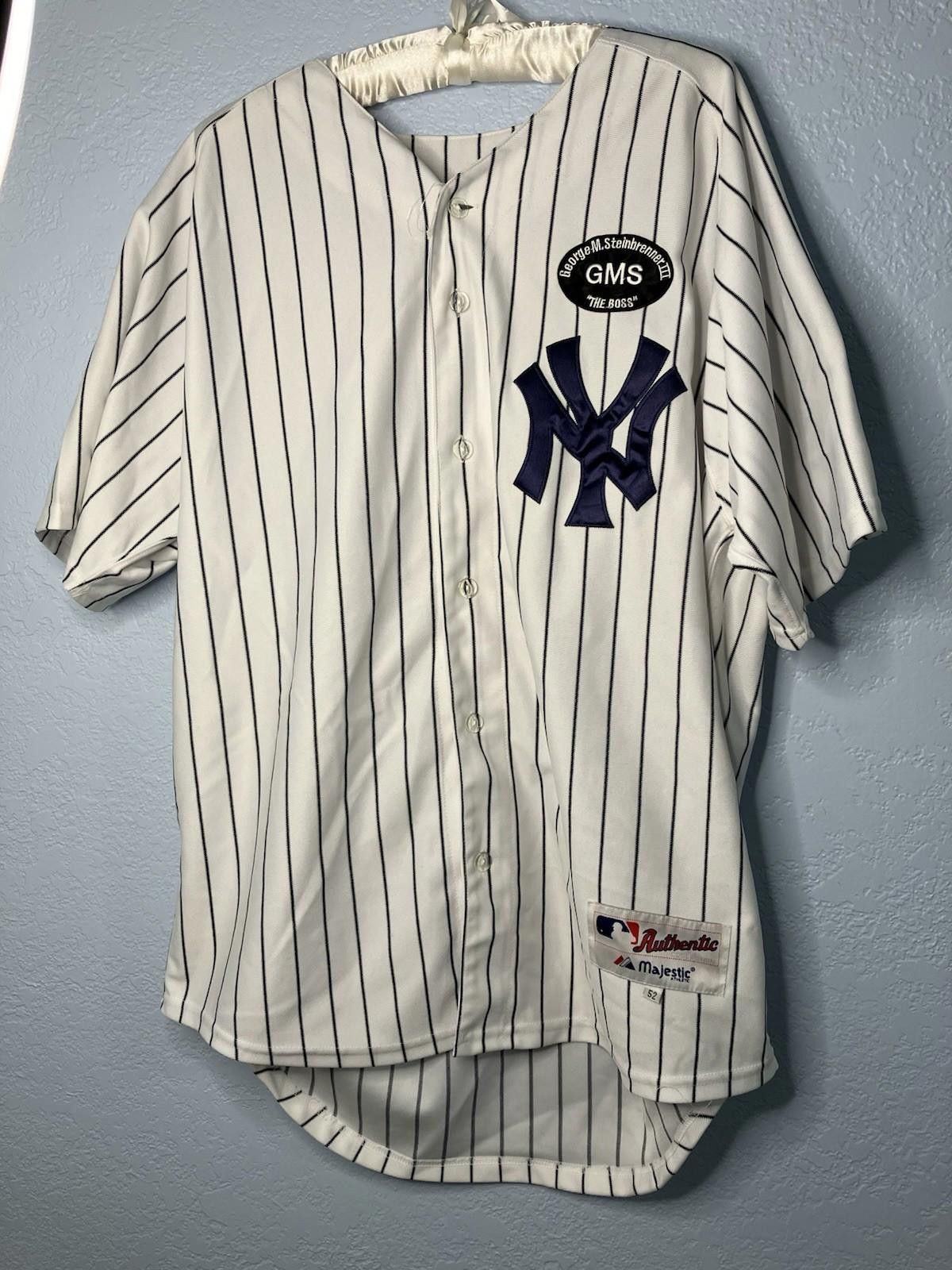 Majestic New York Yankees #24 Steinbrenner Jersey Size ONE SIZE - 1 Thumbnail