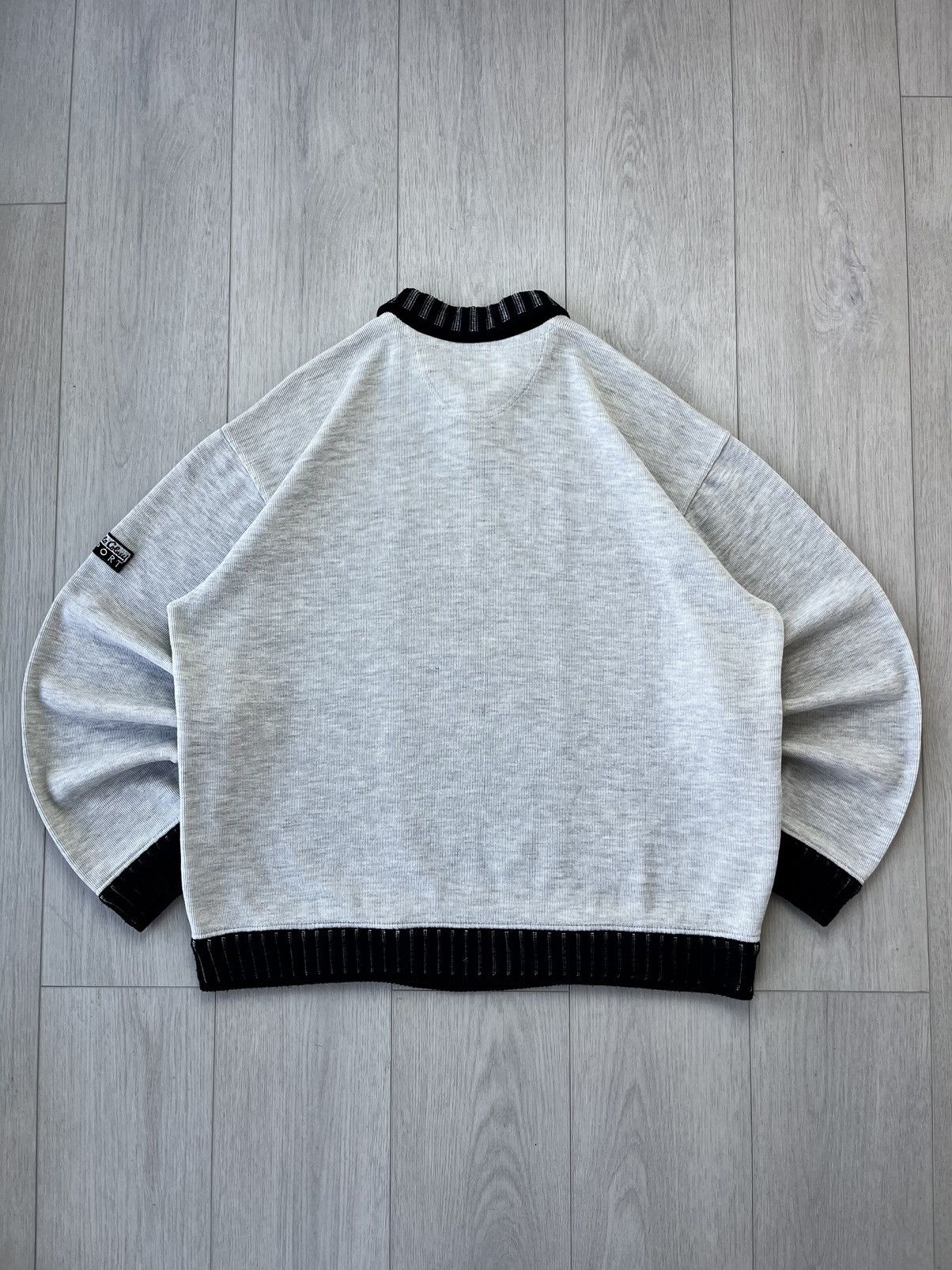 Carlo Colucci Vintage Carlo Colucci Knitted Sweater Y2K Coogi Style 90s Size US L / EU 52-54 / 3 - 13 Thumbnail