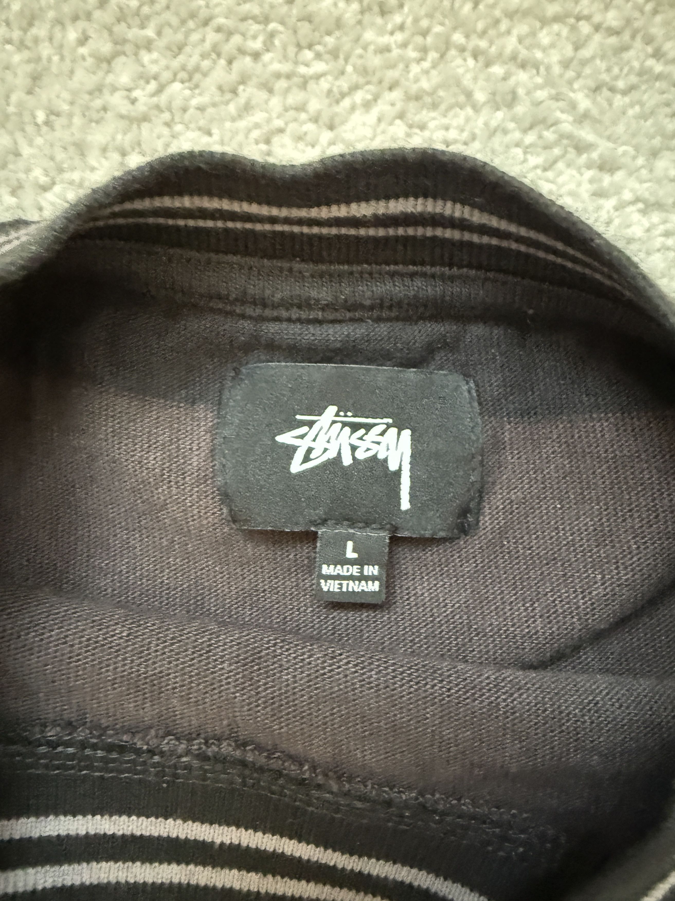 Stussy Stussy Moore Stripe LS Crew Size US L / EU 52-54 / 3 - 2 Thumbnail
