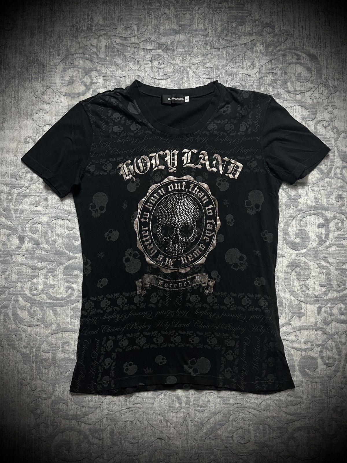 BUFFALO BOBS catacomb skull shirt