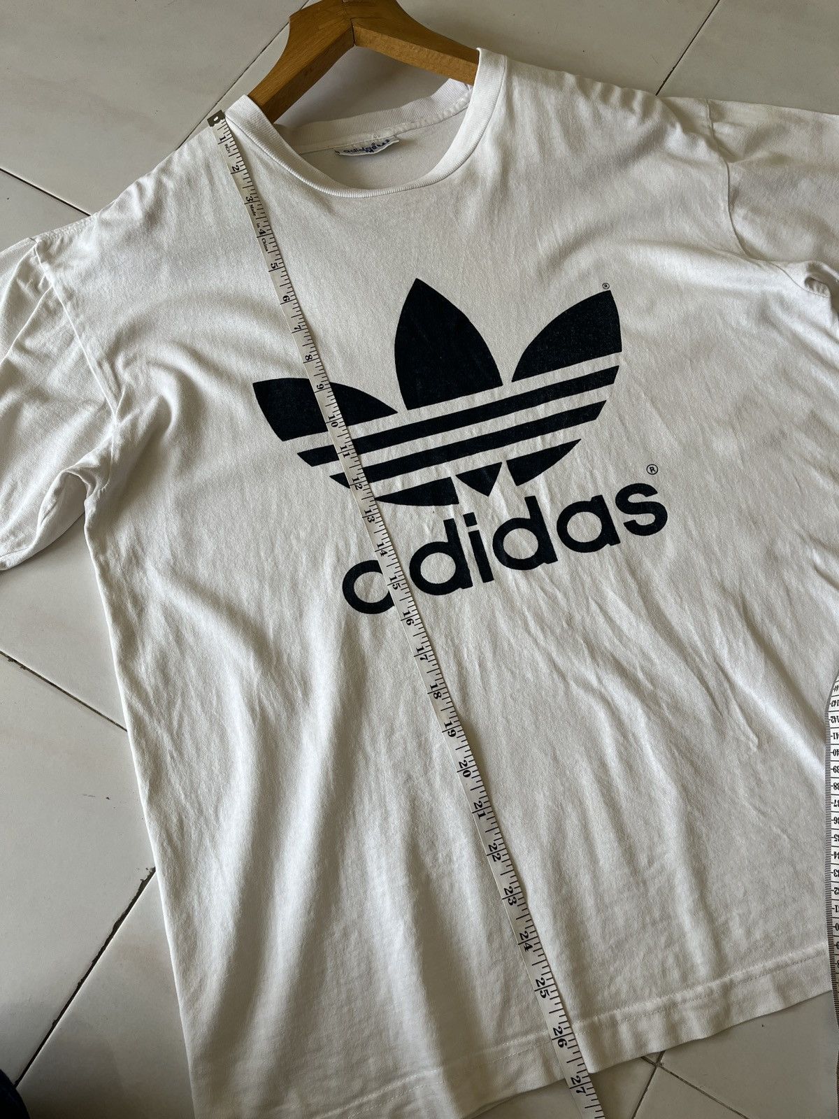 Adidas Vintage Adidas Trefoil Mirror Print Size US M / EU 48-50 / 2 - 17 Thumbnail
