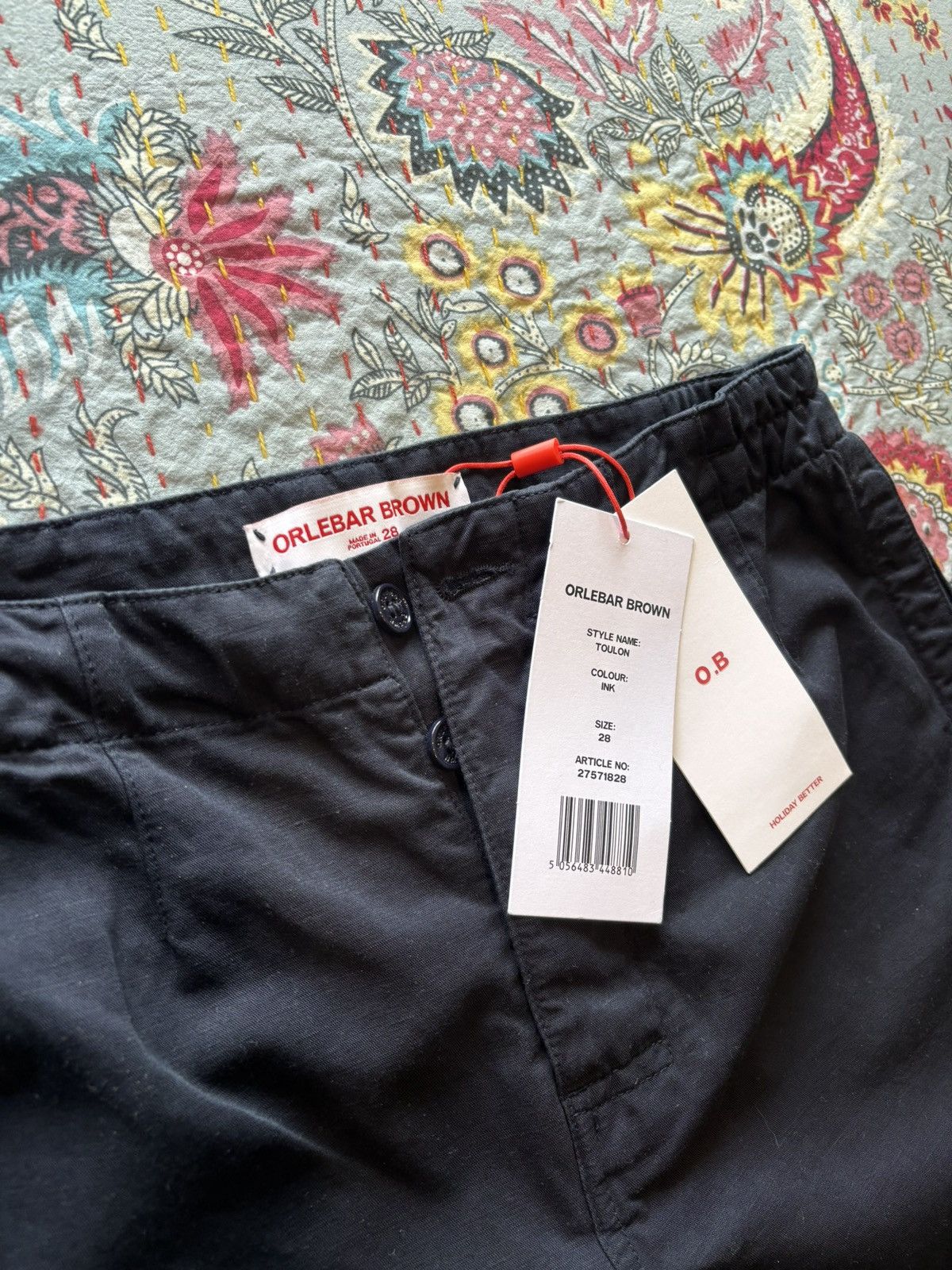 Orlebar Brown Orlebar Brown BNWT Tailored Trouser – Navy Size US 28 / EU 44 - 5 Thumbnail