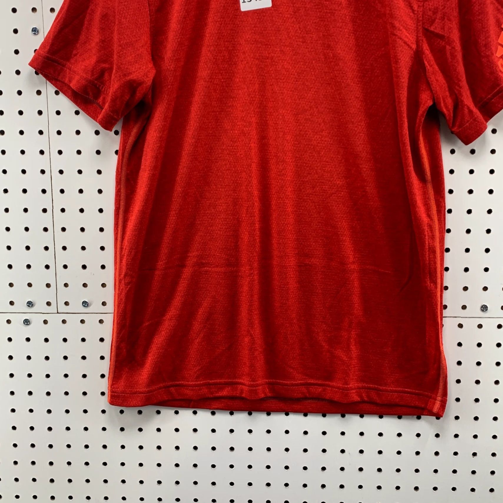 Adidas Adidas Red Short Sleeve T-Shirt Adult Size Small Logo Sports Activewear Mens Size US 29 - 6 Thumbnail
