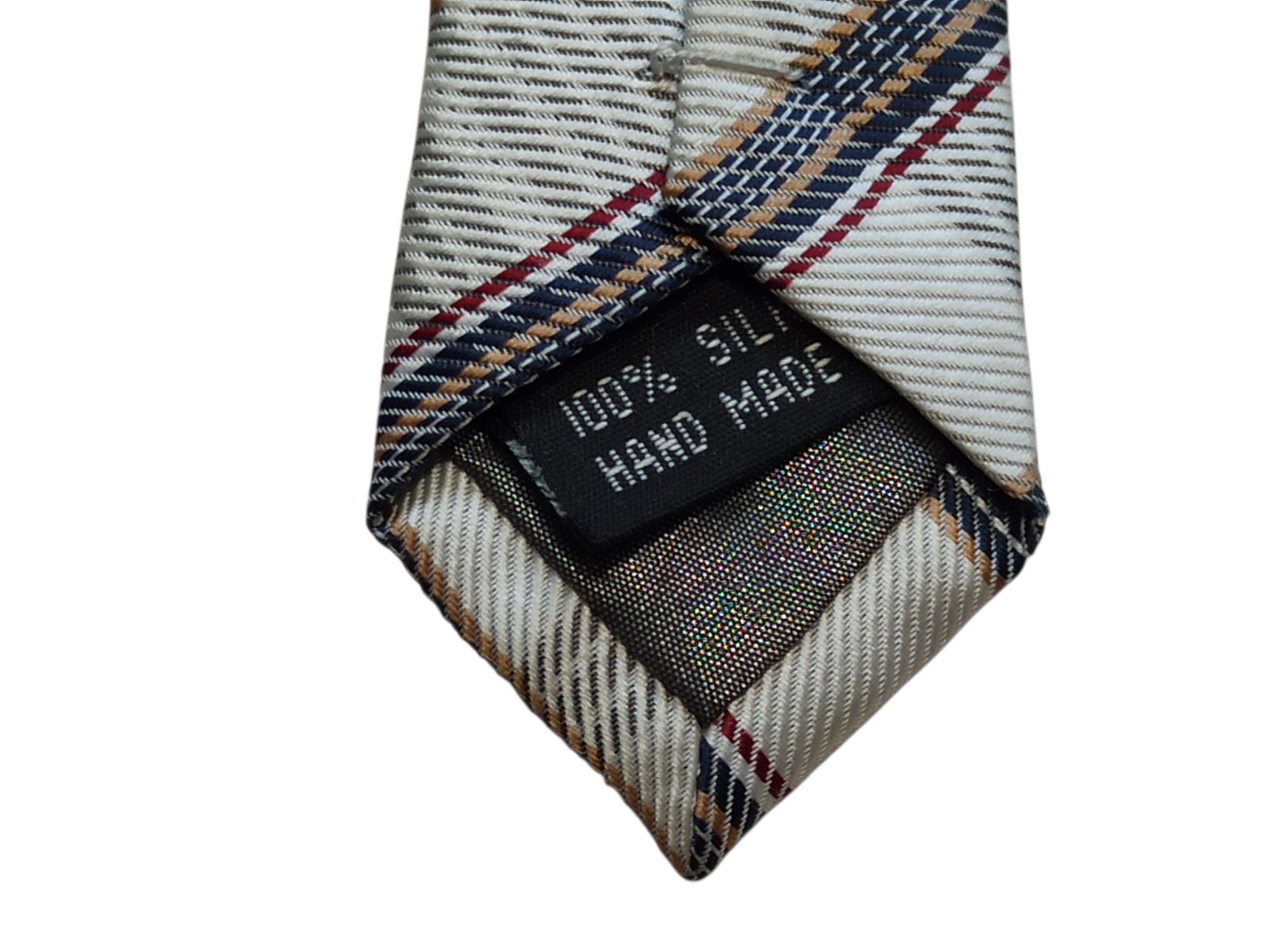 Burberry Burberry Vintage Silk Tie Handmade Nova Check Classic Wide Size ONE SIZE - 5 Thumbnail