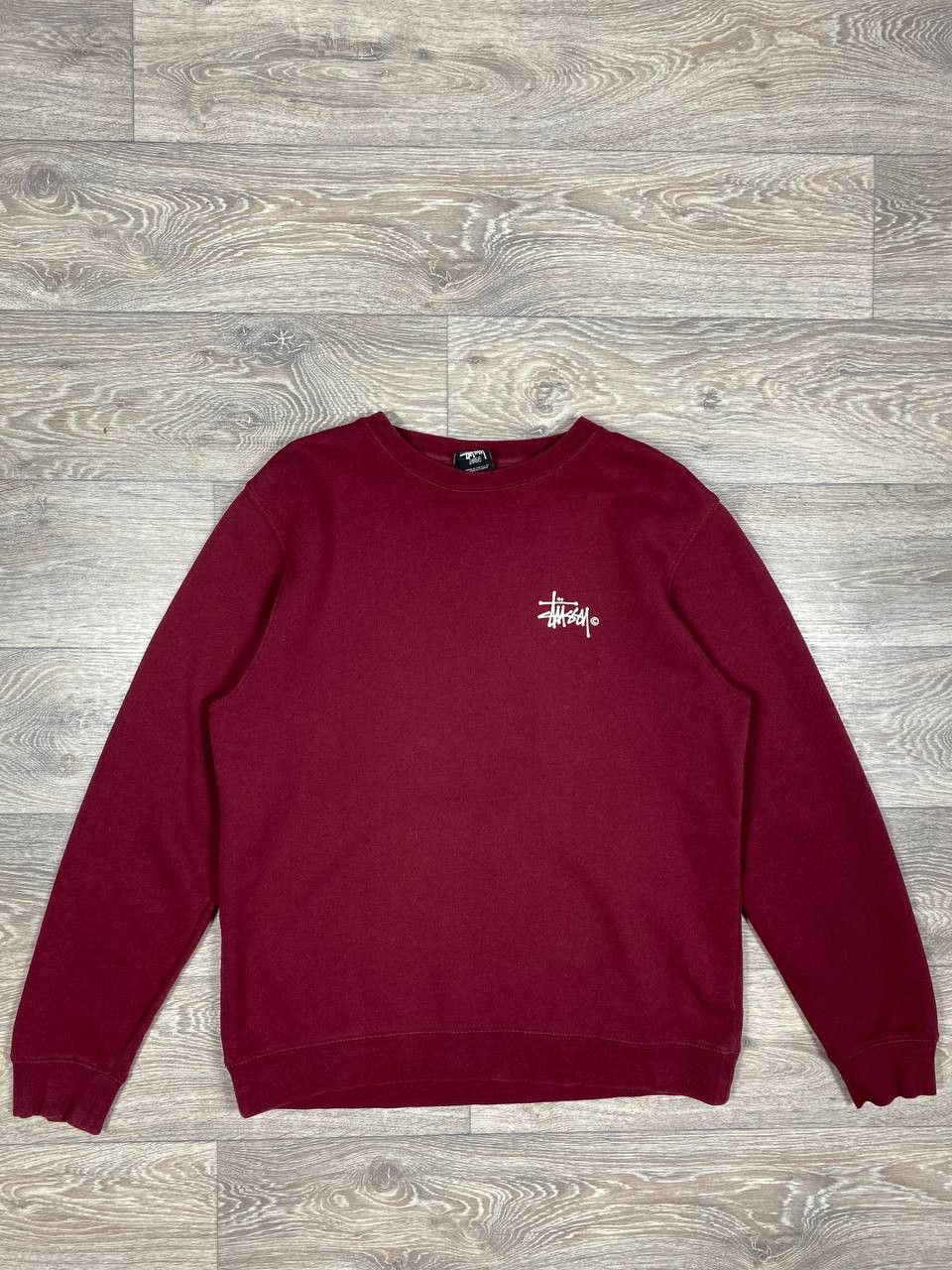 Stussy Vintage Y2K Stussy Sweatshirt Crewneck Big Logo Size US L / EU 52-54 / 3 - 2 Thumbnail