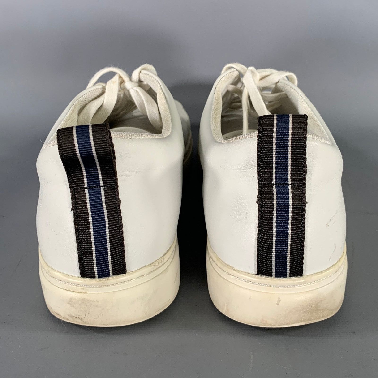 Paul Smith PS by PAUL SMITH Size 10 White M2S LEE01 Leather Sneakers Size US 10 / EU 43 - 3 Thumbnail