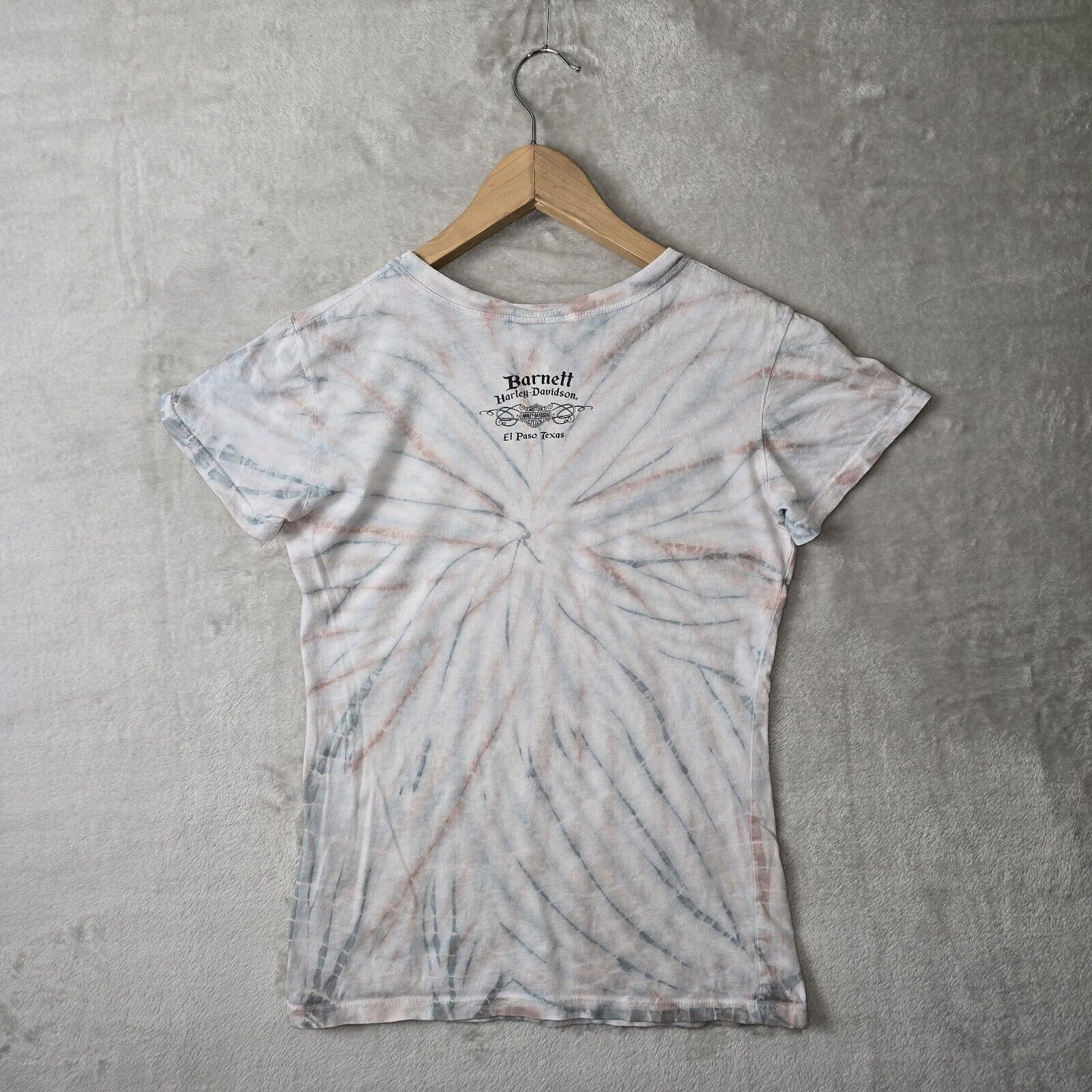 Harley Davidson Harley Davidson Womens Shirt Medium Charmed 2007 Tie Dye Y2k Size M / US 6-8 / IT 42-44 - 7 Thumbnail