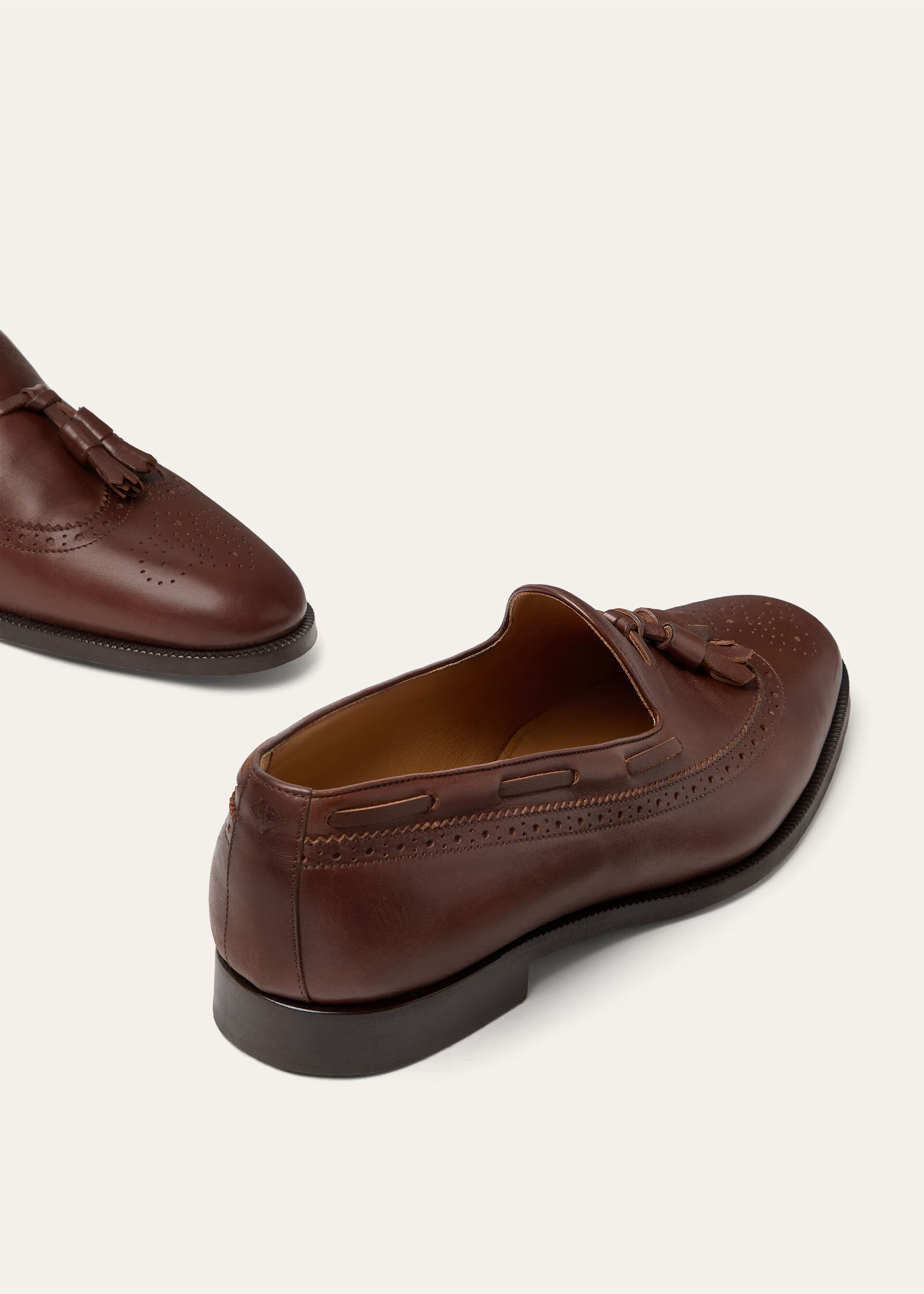 Loro Piana os11x0226 FAQ5603 Serge Walk Loafers in Brown Size US 10 / EU 43 - 6 Thumbnail