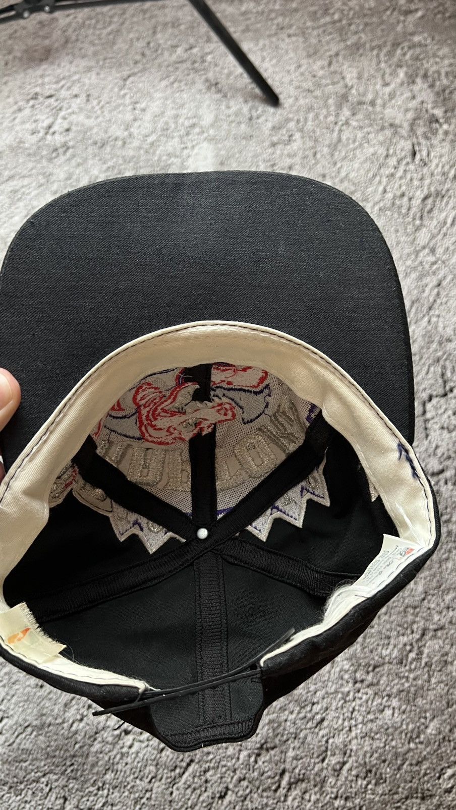 The Game 1994 Toronto Raptors NBA The game embriodered hat Size ONE SIZE - 5 Thumbnail