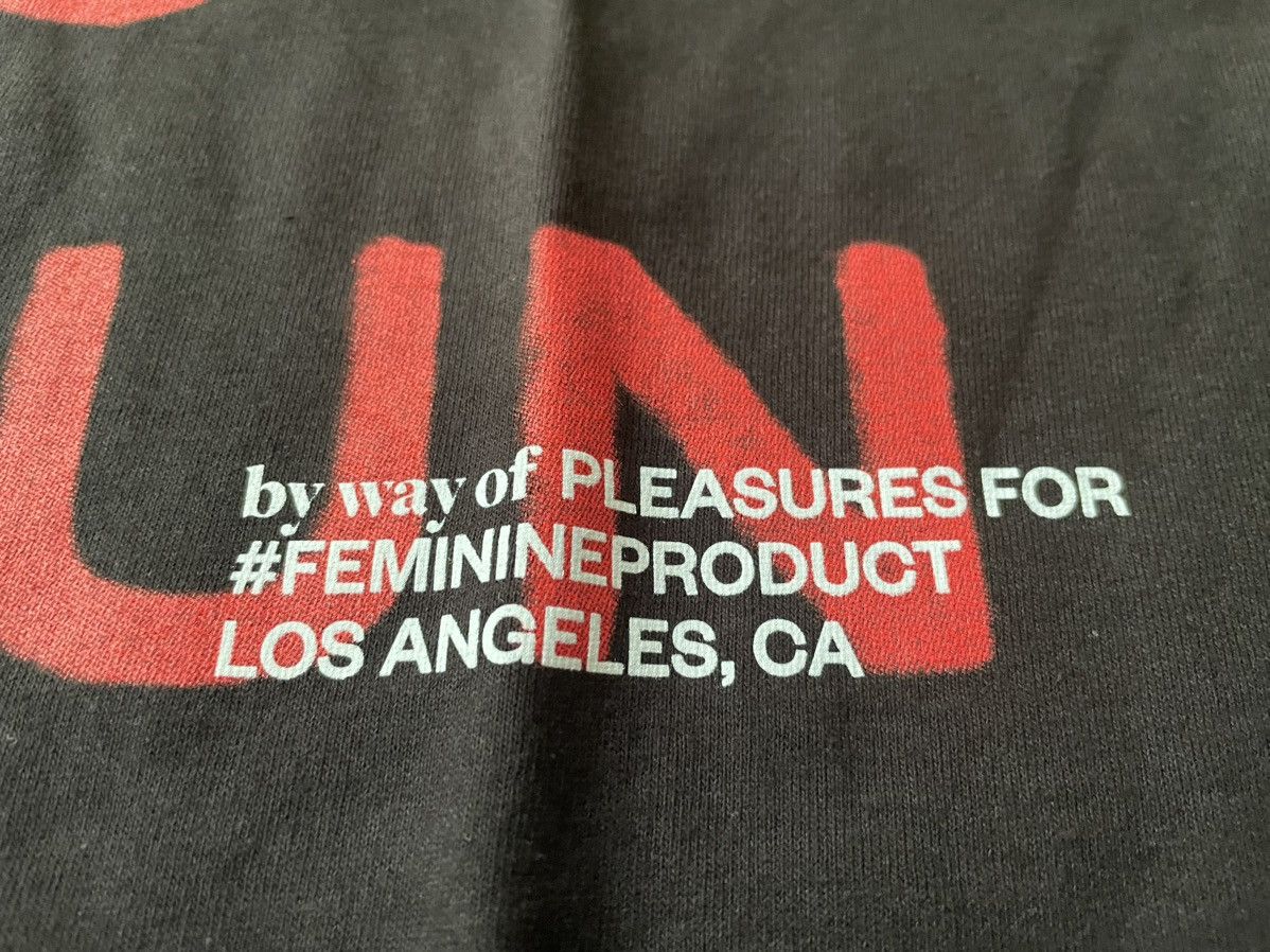 Pleasures Small Black Red A Girl is A Gun Tee Shirt Merch Joy Red Size US S / EU 44-46 / 1 - 5 Thumbnail