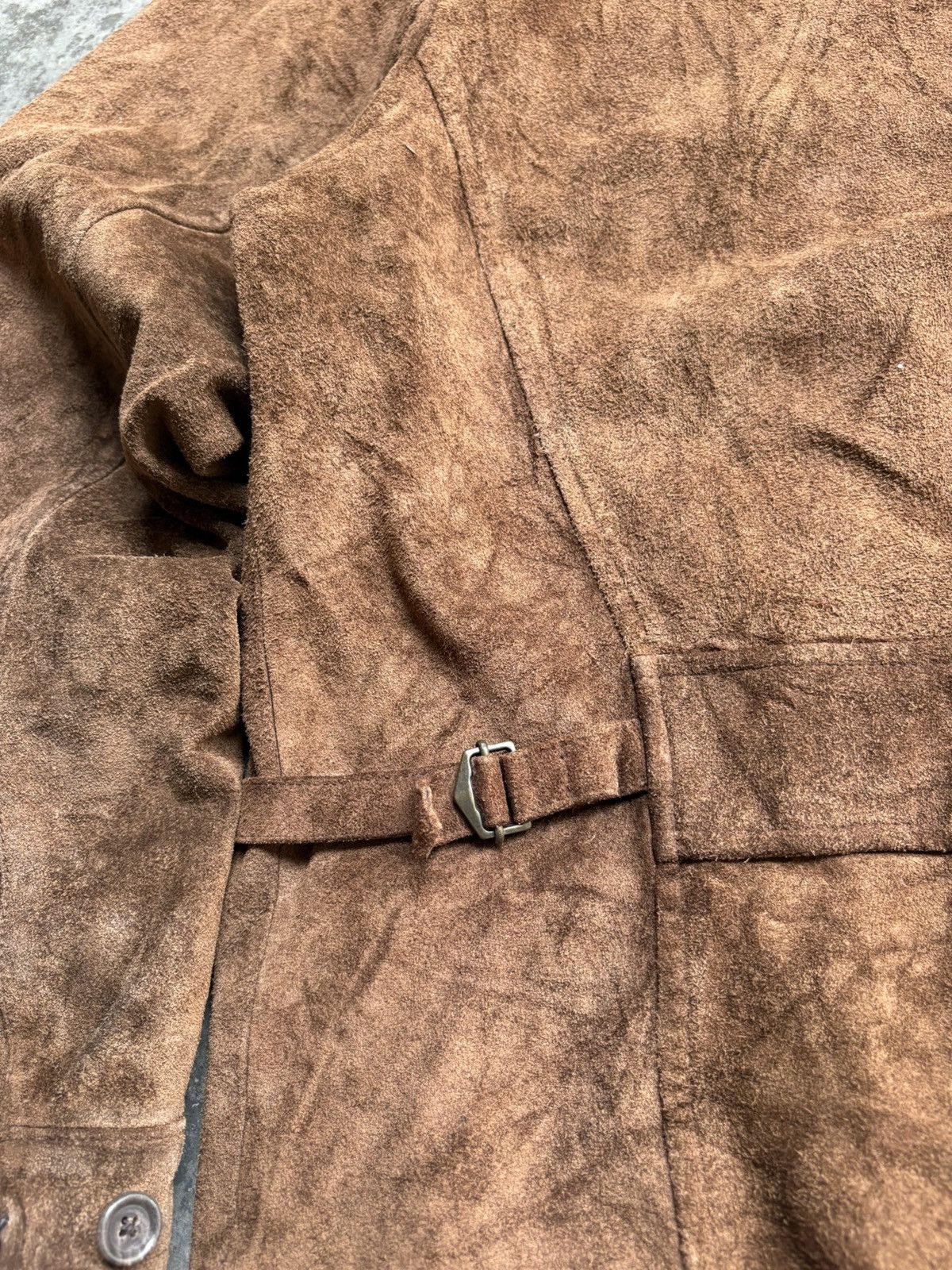 Polo Ralph Lauren Polo ralph lauren leather suede jacket Size US XL / EU 56 / 4 - 12 Thumbnail