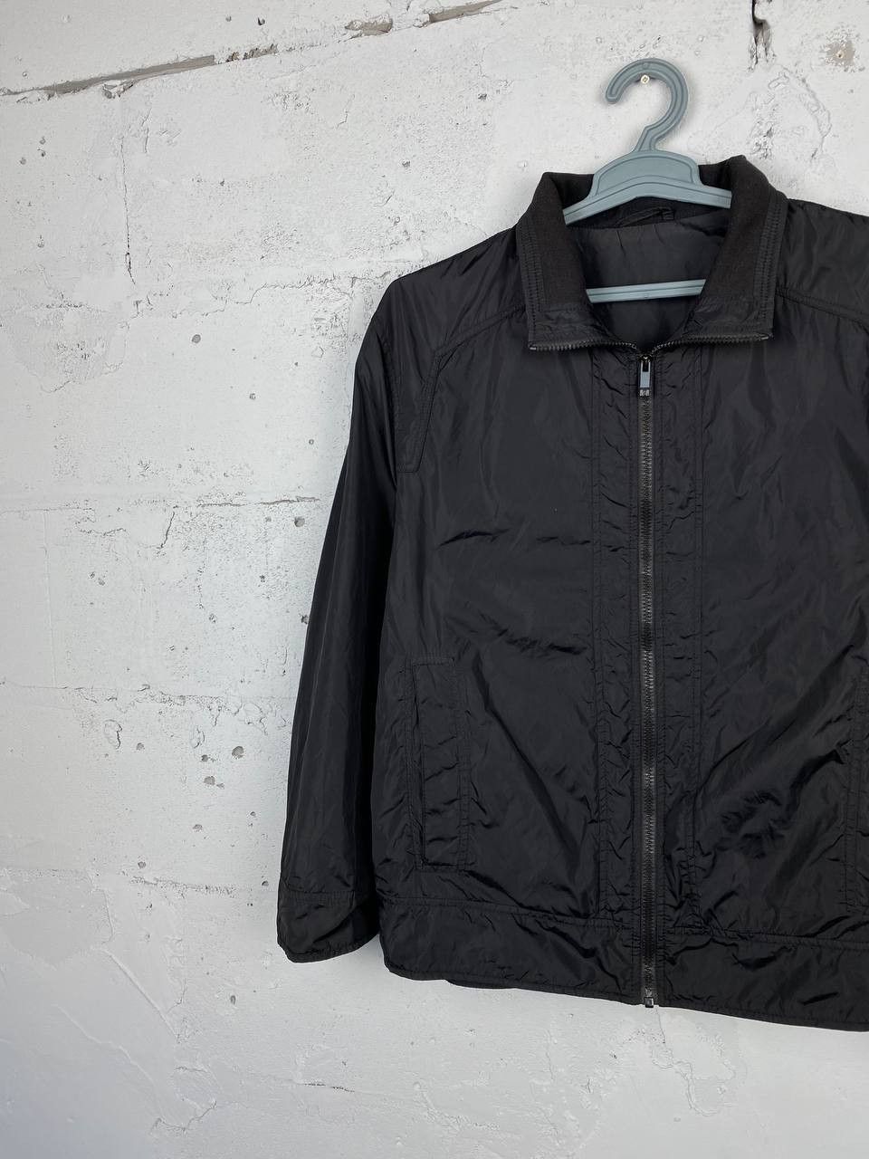 Ermenegildo Zegna × Z Zegna Z Zegna Black Nylon Light Jacket Size US XXL / EU 58 / 5 - 2 Thumbnail
