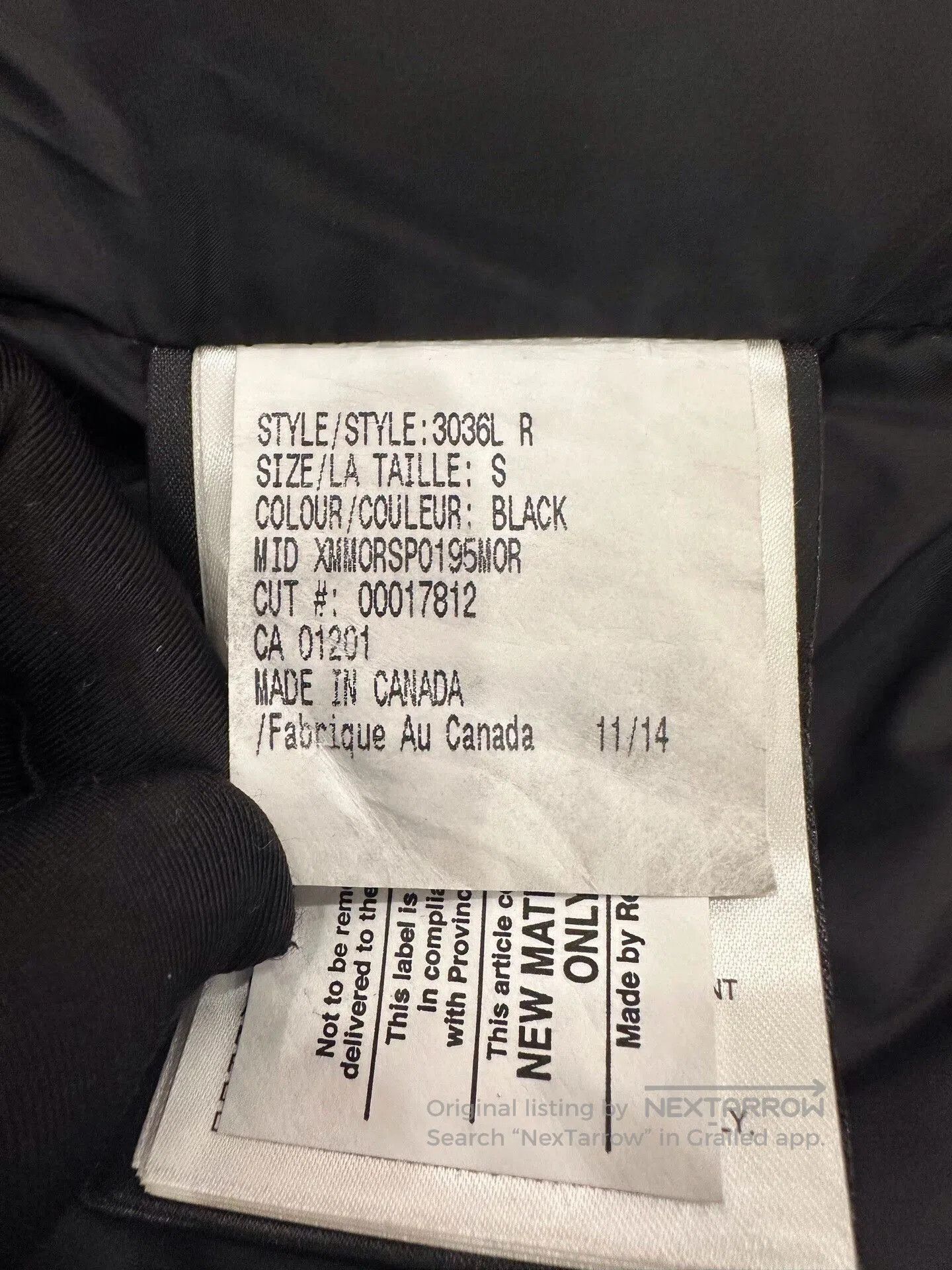 Canada Goose Canada Goose Sherbrooke Women's Long Down Jacket. Size S / US 4 / IT 40 - 6 Thumbnail