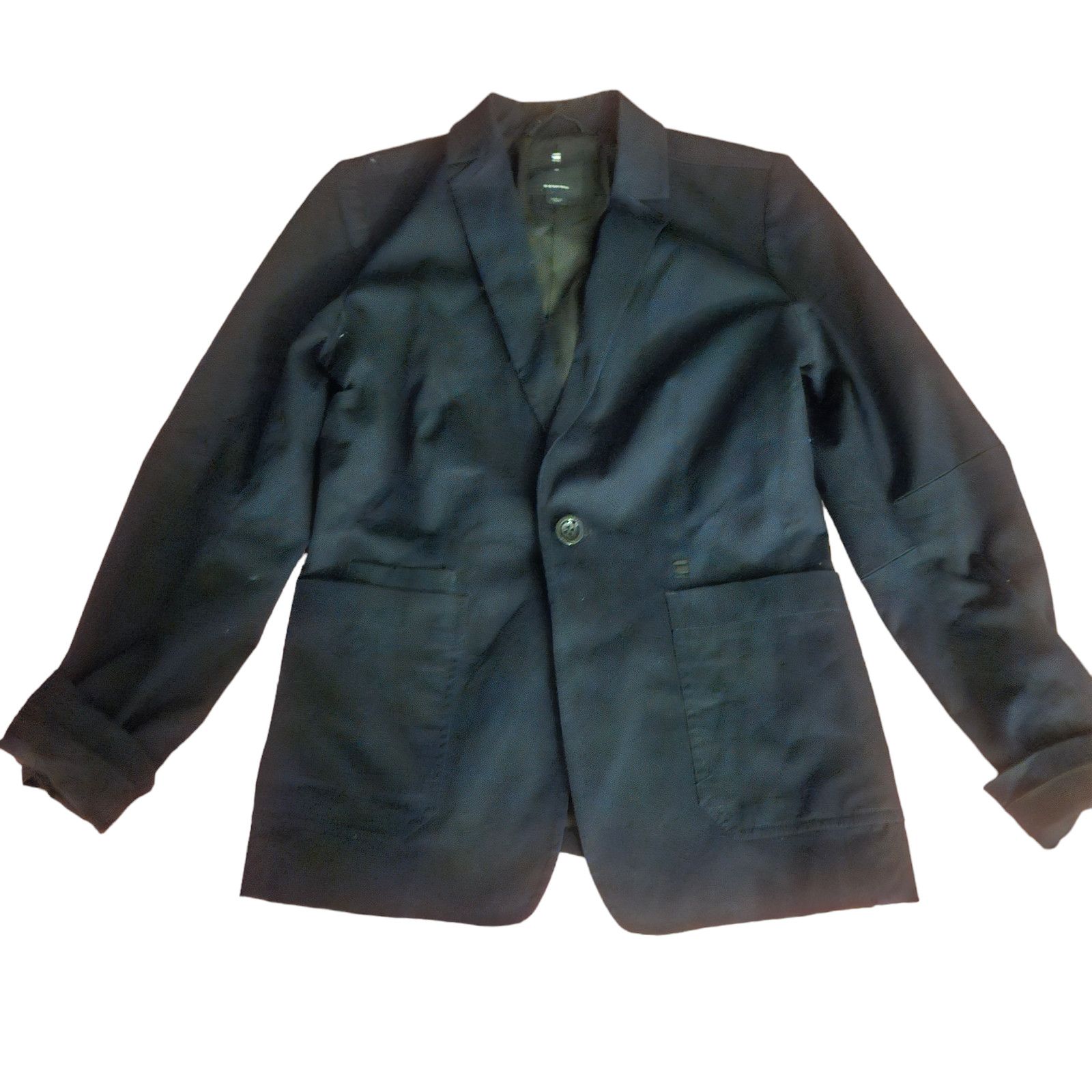 G-Star G-Star Raw Blazer Jacket Long Sleeve Men's Navy Size Medium Size US XXS / EU 40 - 1 Thumbnail