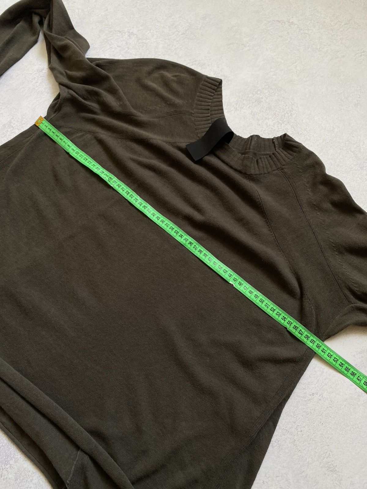 Rundholz Rundholz Black Label Asymmetrical Khaki Sweater Size S Size S / US 4 / IT 40 - 14 Thumbnail