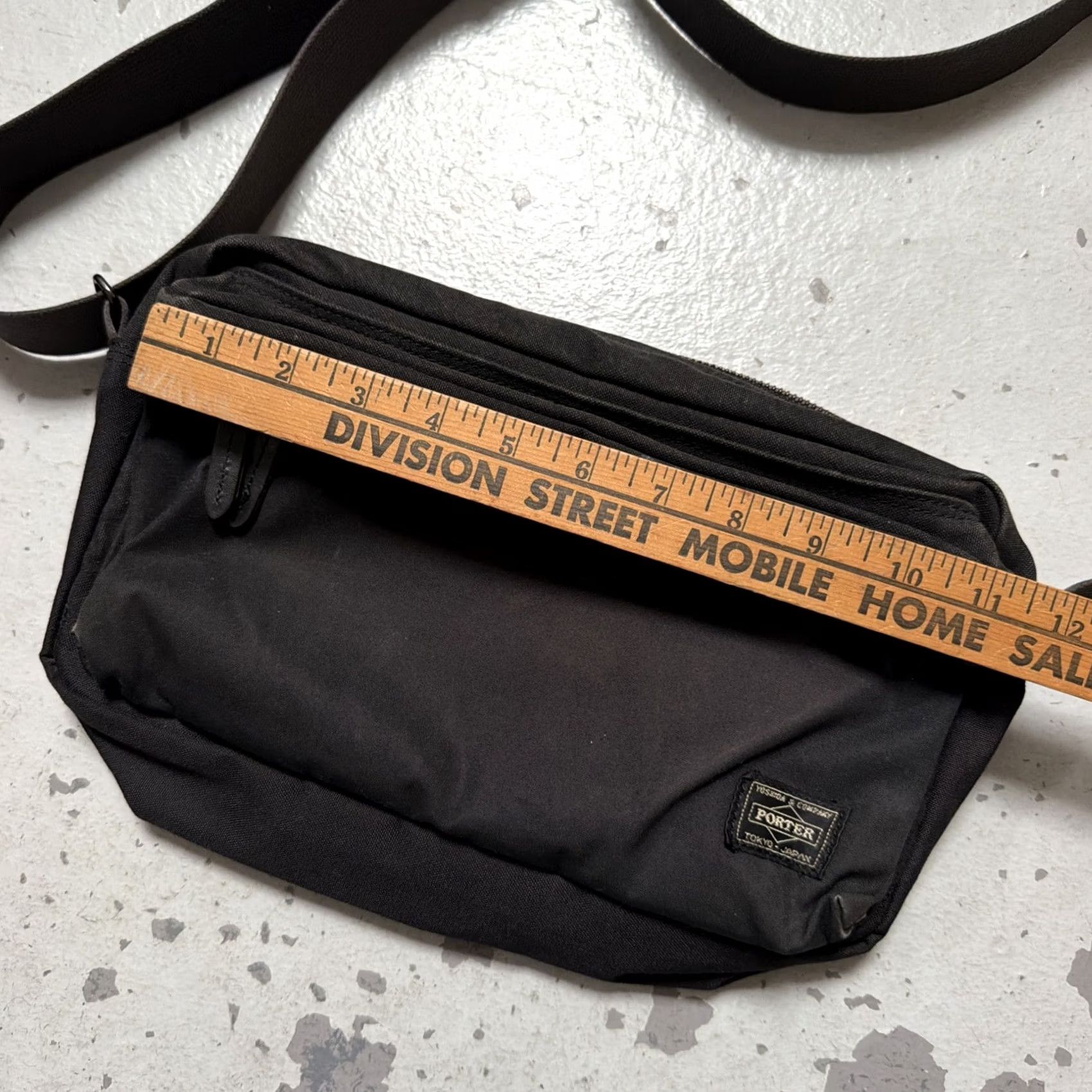 Rue Porter Porter Yoshida Sling Shoulder Canvas Bag Japan Made In OS City Hiking Trail Camp Size ONE SIZE - 2 Thumbnail