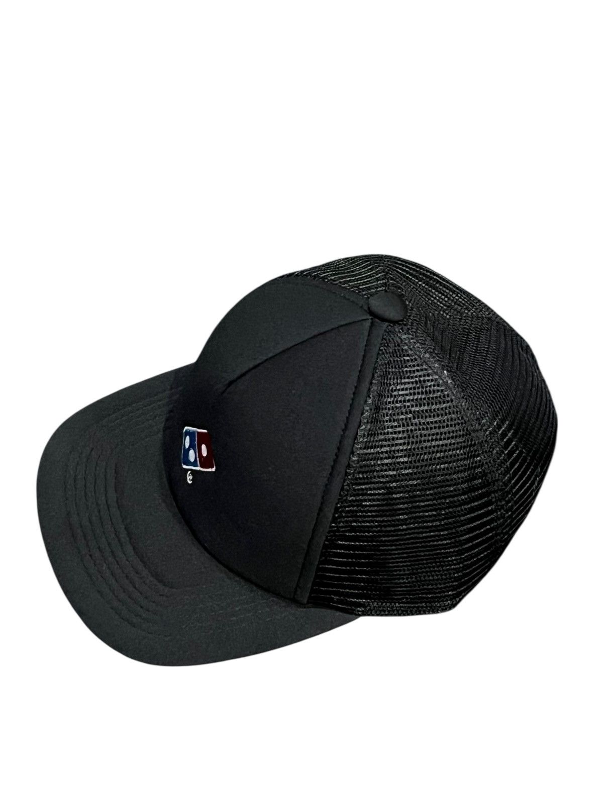 Garment Reproduction of Workers Domino’s Pizza Japan Trucker Hat 2012 Logo – Black Mesh Cap Size ONE SIZE - 5 Thumbnail
