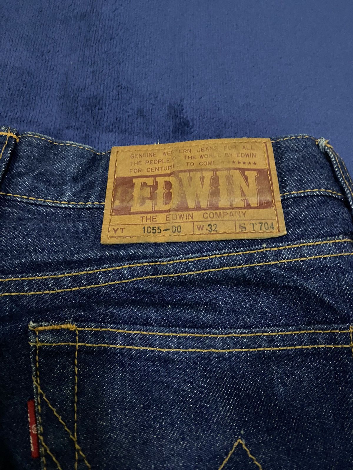 Edwin Vintage 90s Edwin ST704 Denim Jeans Size US 32 / EU 48 - 5 Thumbnail