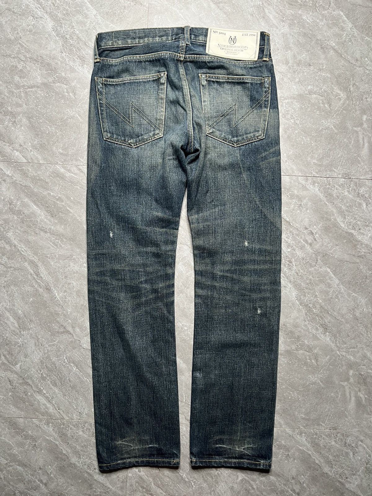 Neighborhood Neighborhood 14oz Washed Dp Narrow Jeans Size US 29 - 3 Thumbnail