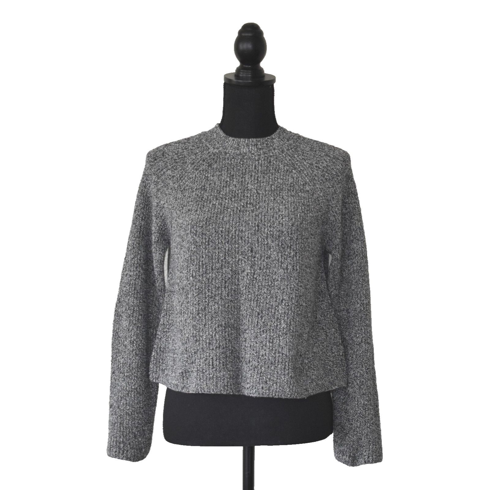 Eileen Fisher NEW EILEEN FISHER Crewneck Cropped Pullover Sweater Sz XXS Size XXS / US 00 / IT 34 - 1 Thumbnail