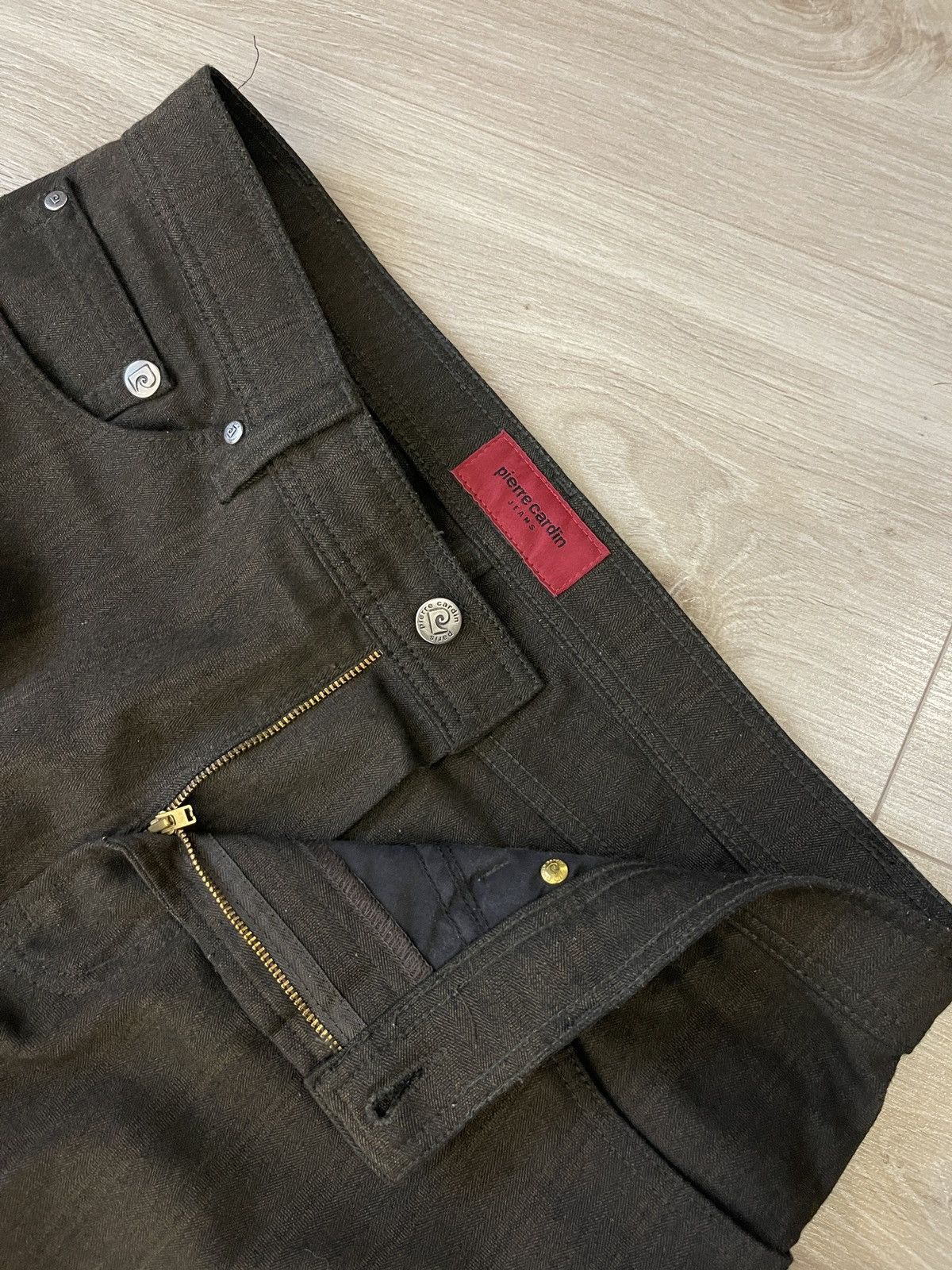 Pierre Cardin Pierre Cardin vintage casual pants brown jeanswear w34 Size US 34 / EU 50 - 11 Thumbnail