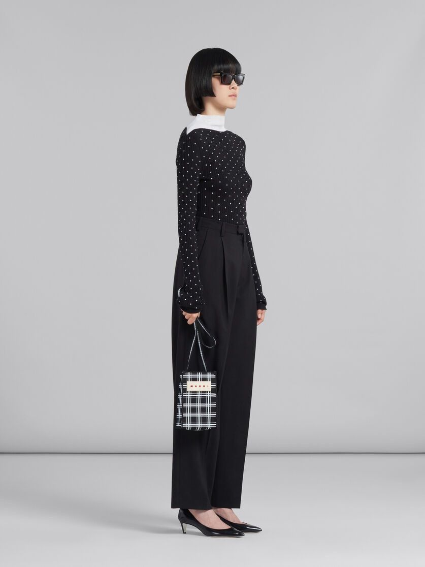 Marni o1f1d3z0326 Tailored Trousers in Black Size 26" / US 2 / IT 38 - 5 Thumbnail