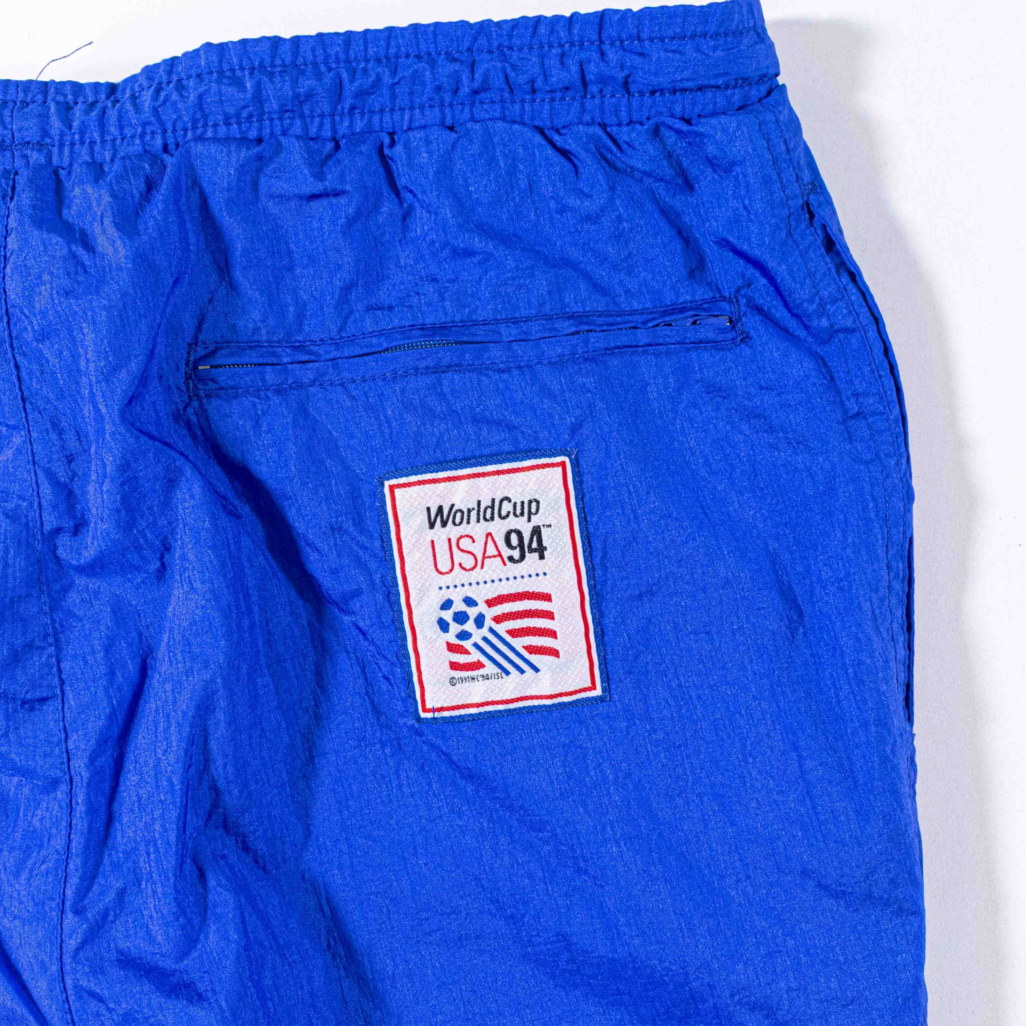 Apex One 1994 World Cup USA Apex One Windbreaker Pants 90s Blokecore Size US 32 / EU 48 - 10 Thumbnail