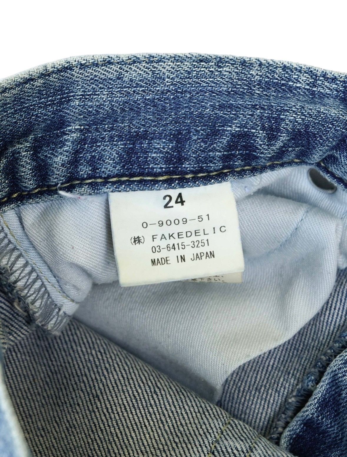Chrome Hearts 1/1 Chrome Hearts Moussy Japanese Denim Cross Jeans Size US 26 / EU 42 - 20 Thumbnail